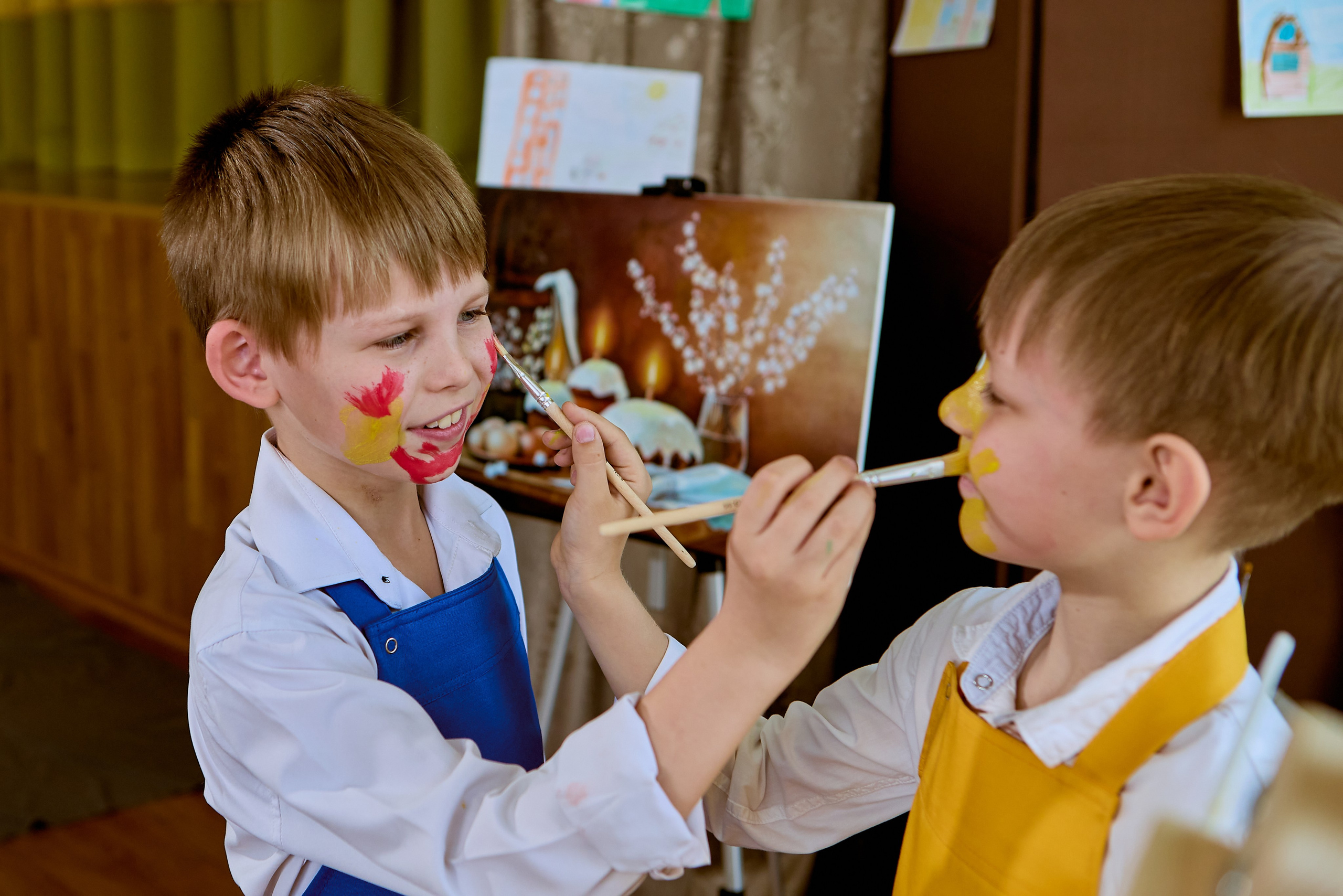 Творческая фотосессия художники
