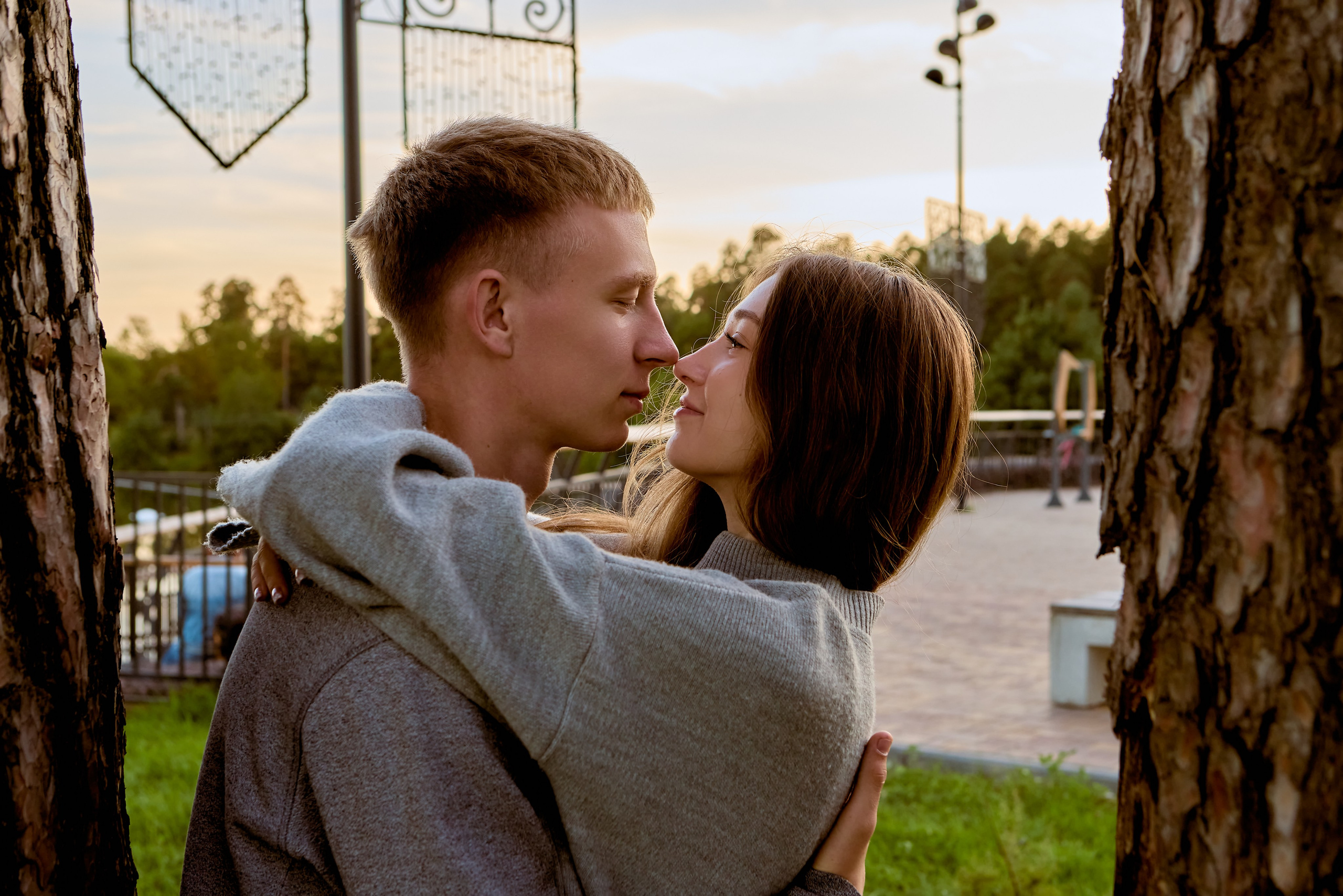 Фотосессия Золотая осень Александр и Злата