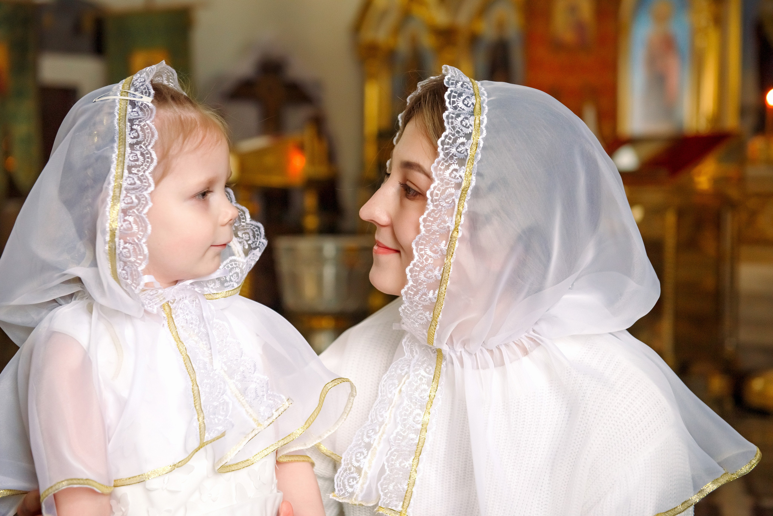 Подготовка к крещению. Детский-Семейный фотограф Пермь