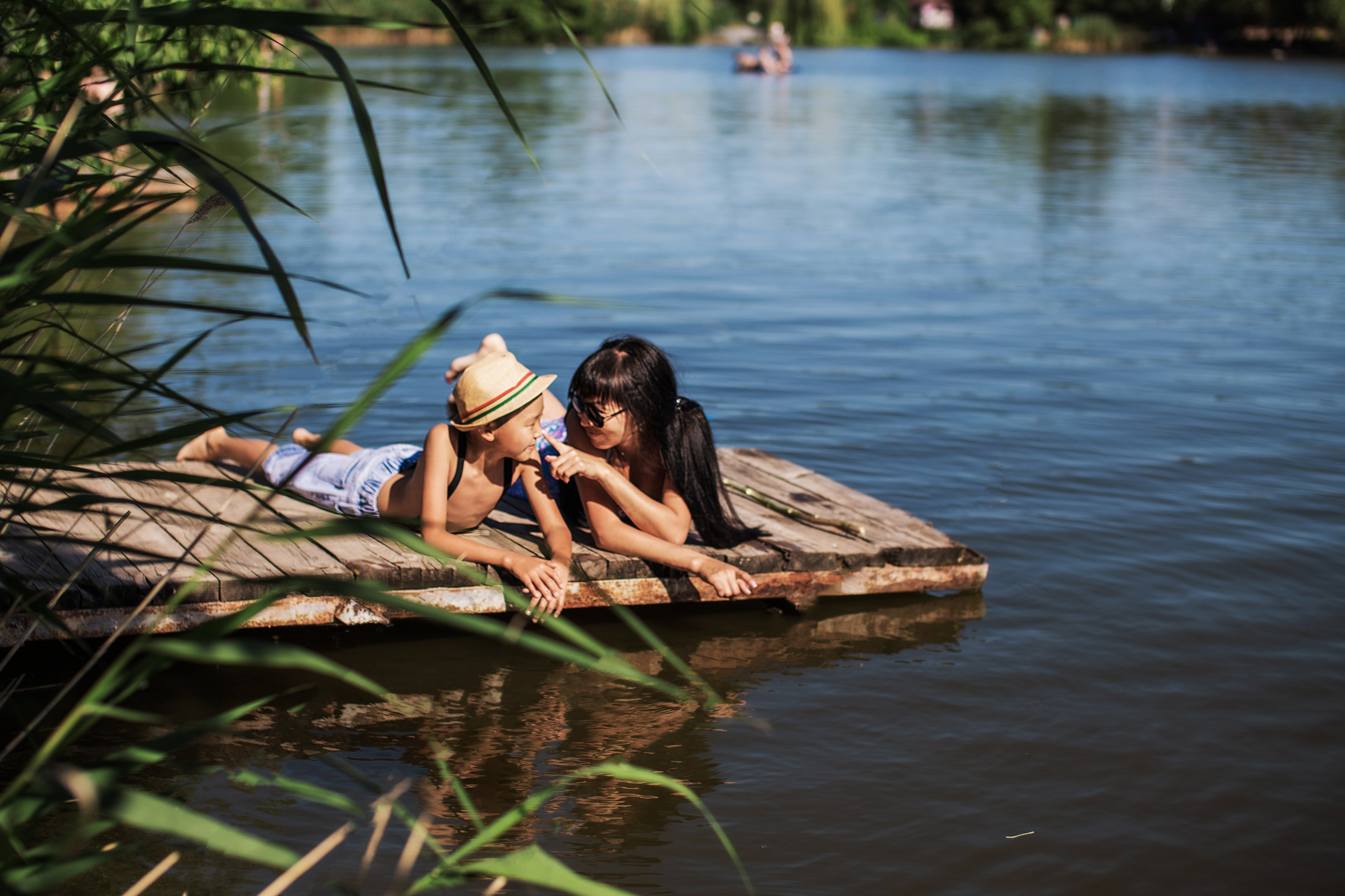 На рыбалке. Семейный фотограф в Саратове