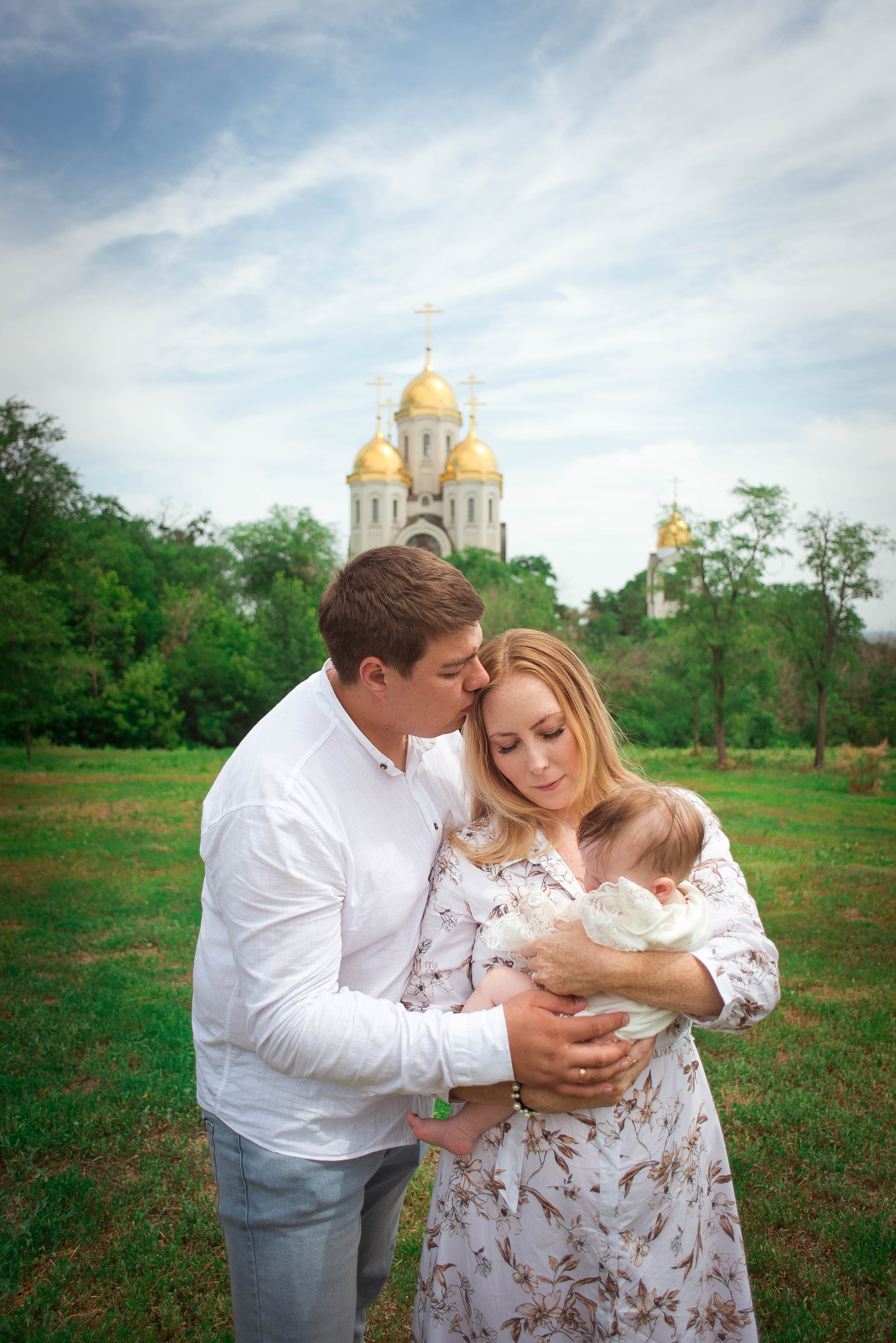 Крещение Варвары. Свадебный и семейный фотограф Яна Стражева. Волгоград, Москва