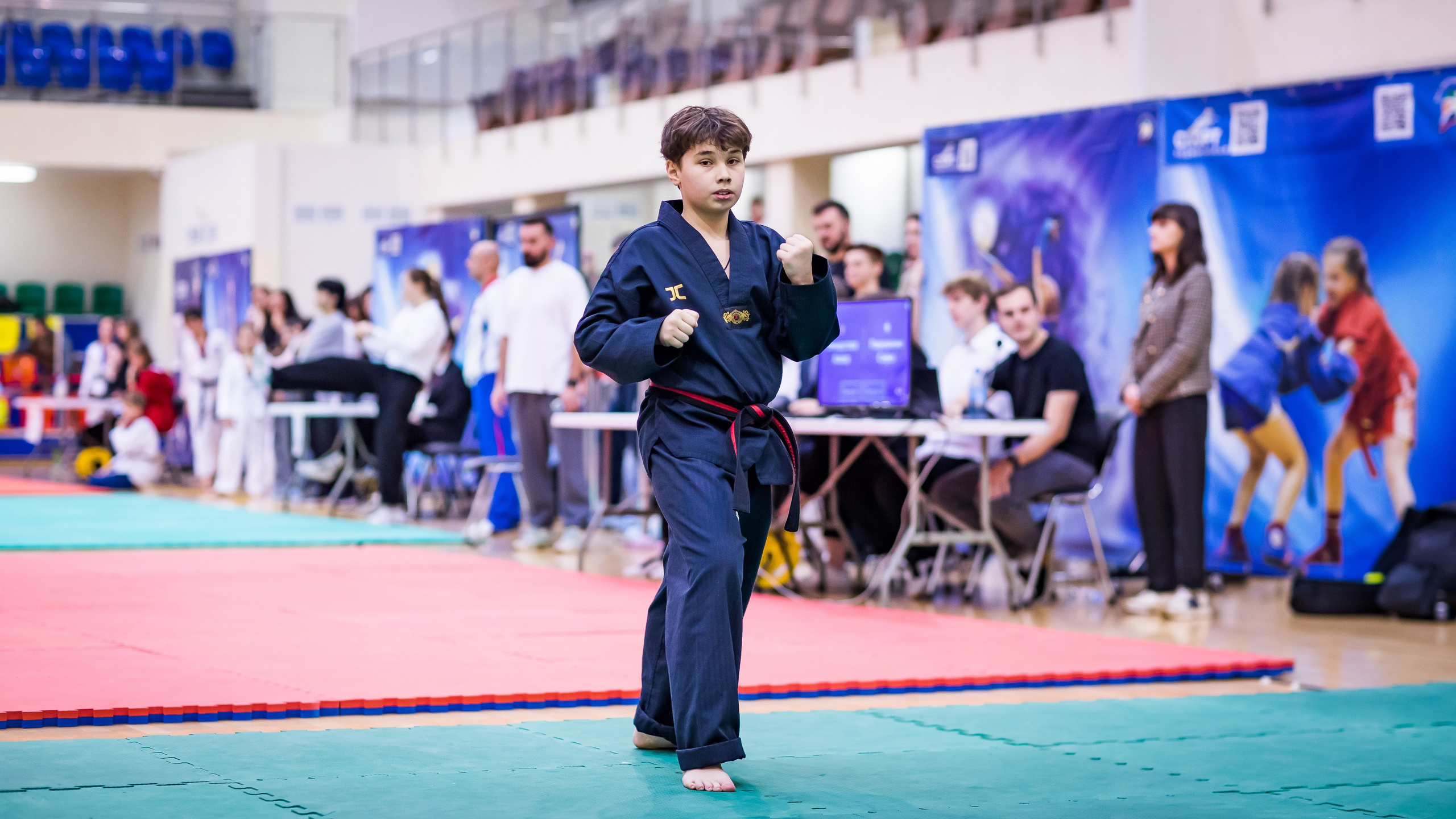 Турнир Федерации детского тхэквондо России по дисциплине ПХУМСЭ. Спортивный фотограф Максим Серегин