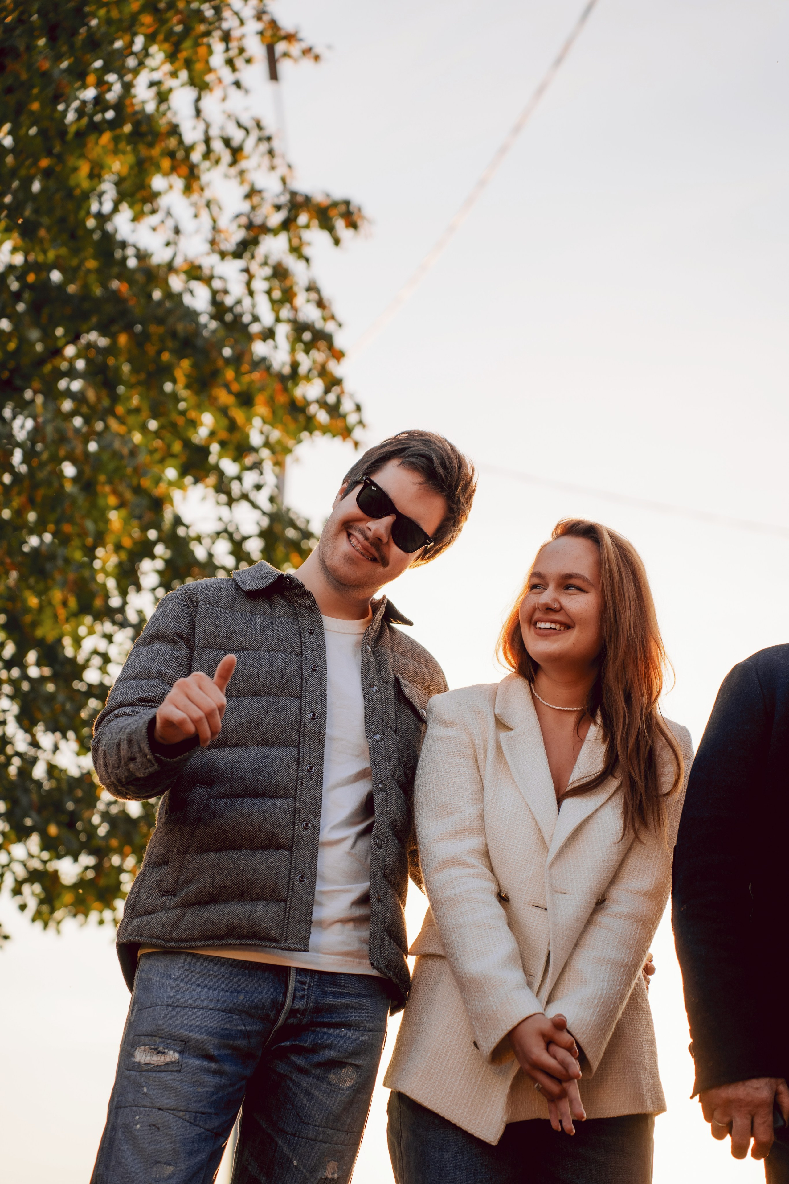 Семейная прогулка. Фотосессия на закате. Яна Орехова. Фотограф в Томске