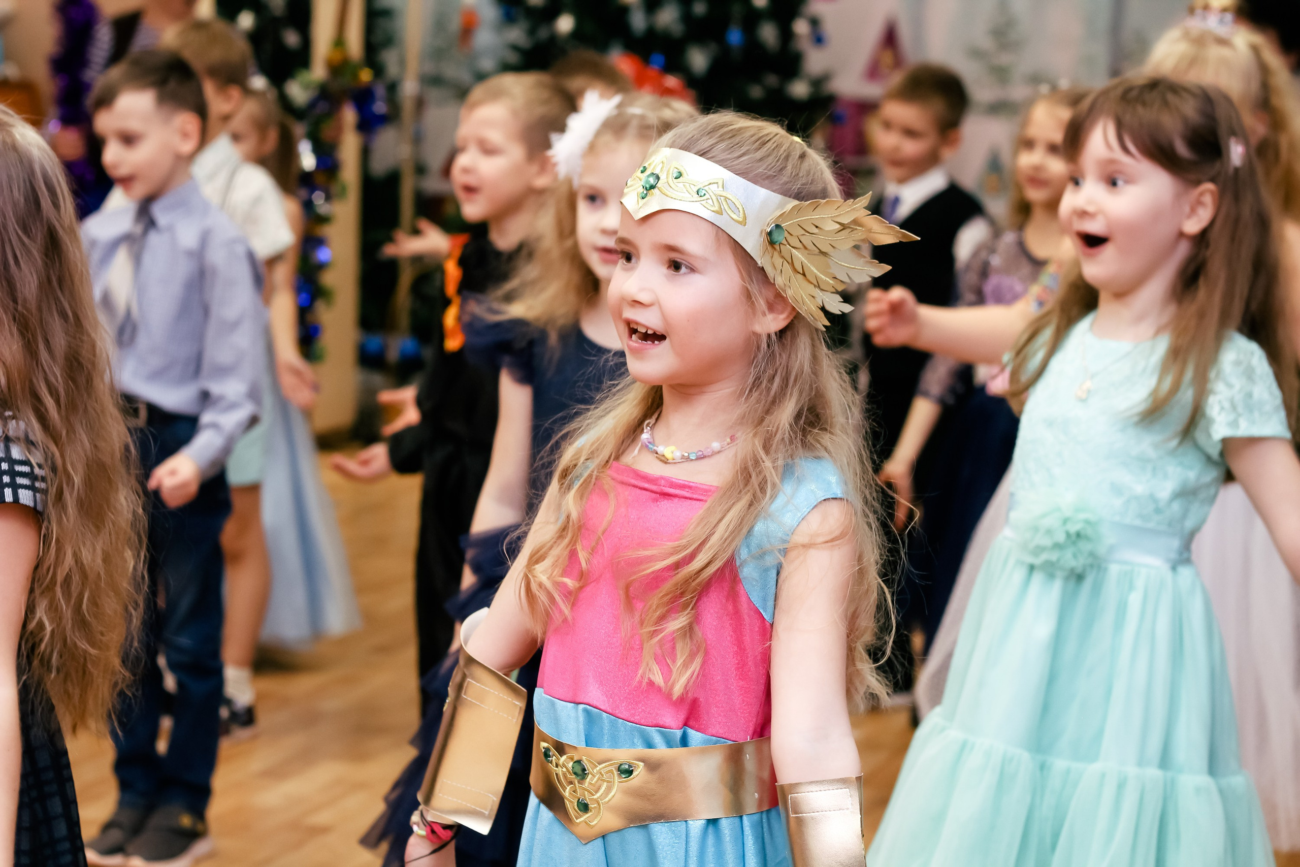 Новогодний утренник. Фотограф Великий Новгород Татьяна Чиглинцева