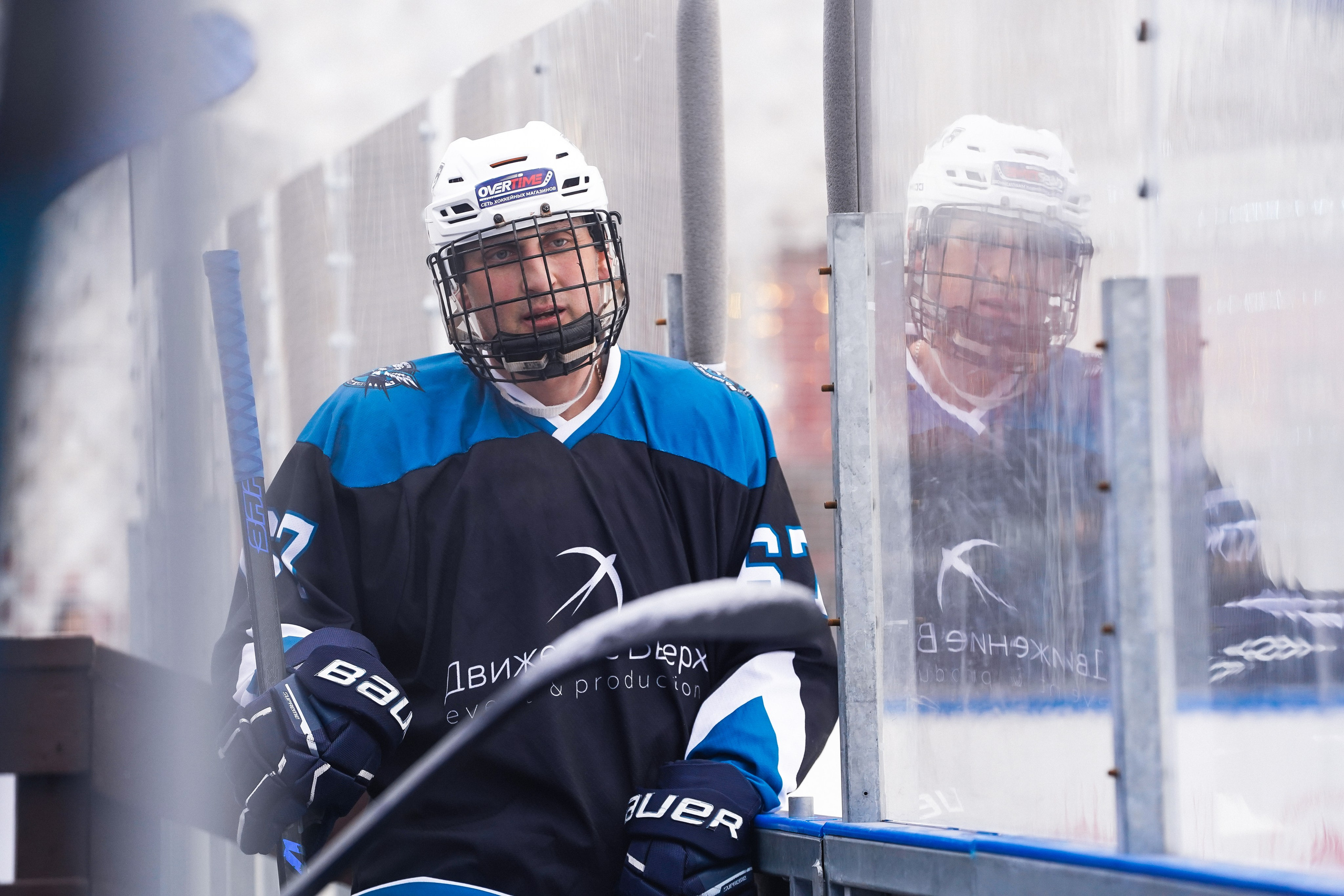 Хоккейный матч на ВДНХ. Анна, фотограф Москва, Зеленоград