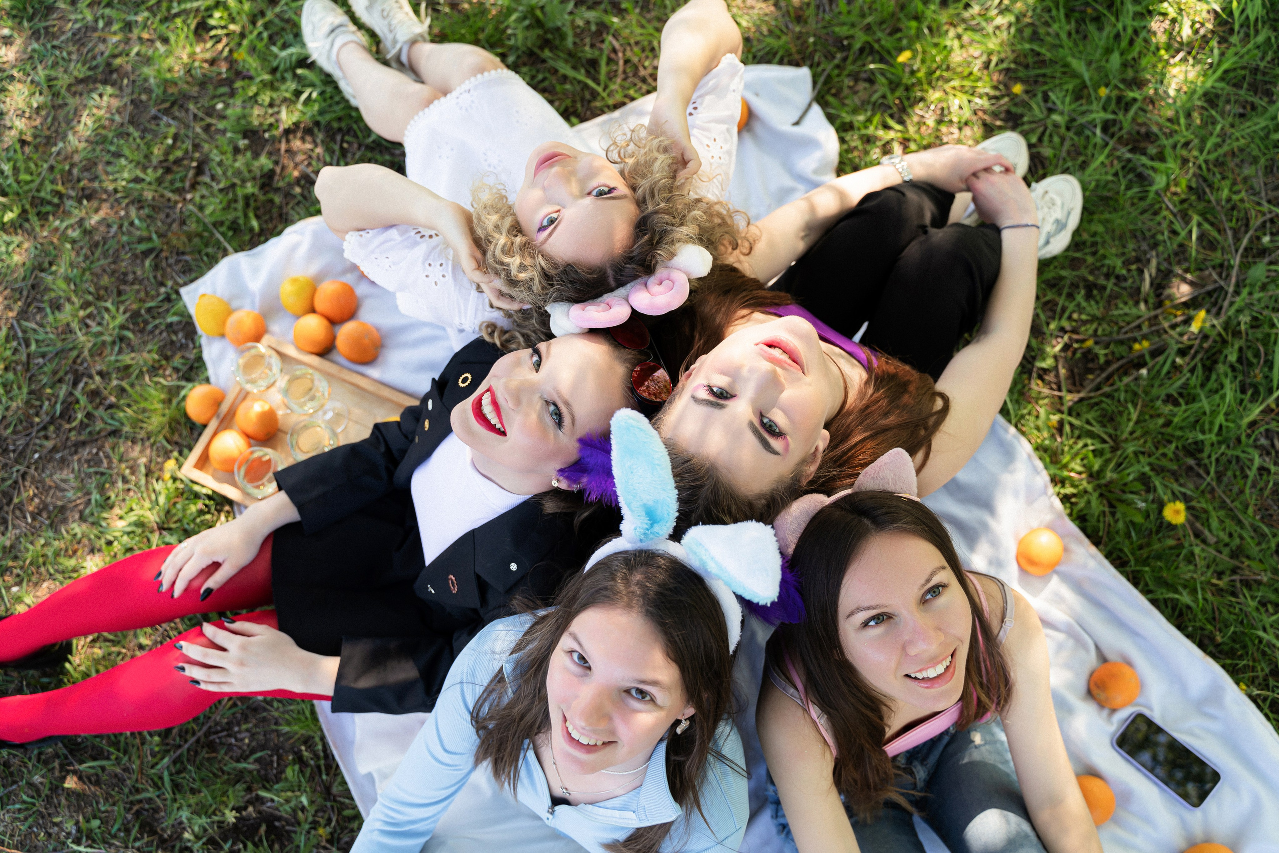 Пикник с подругами. Фотограф Алина Филимонова Тверь