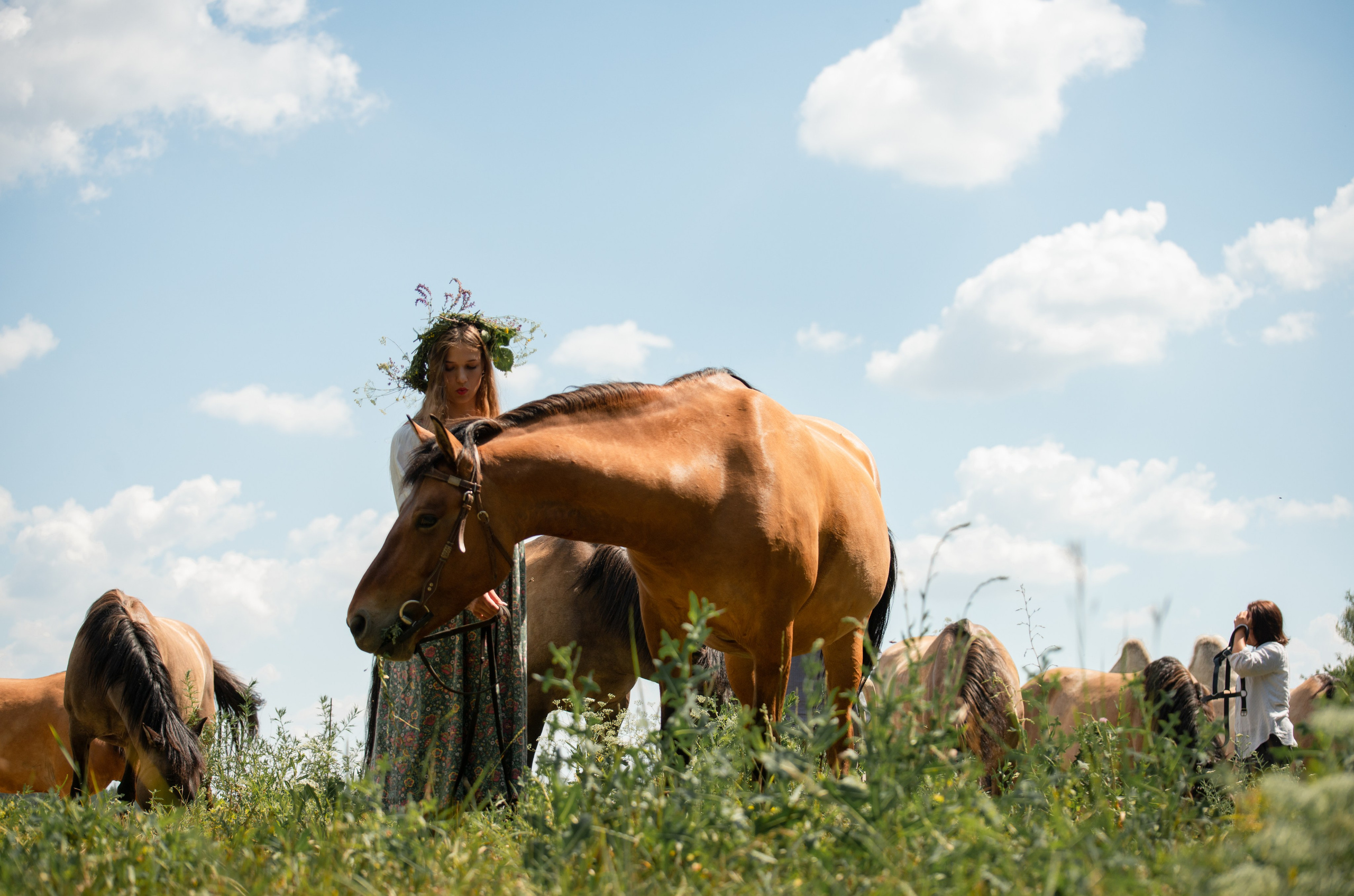 Купала в Родославном. Конный фотограф в Саратове Юлия Иванова