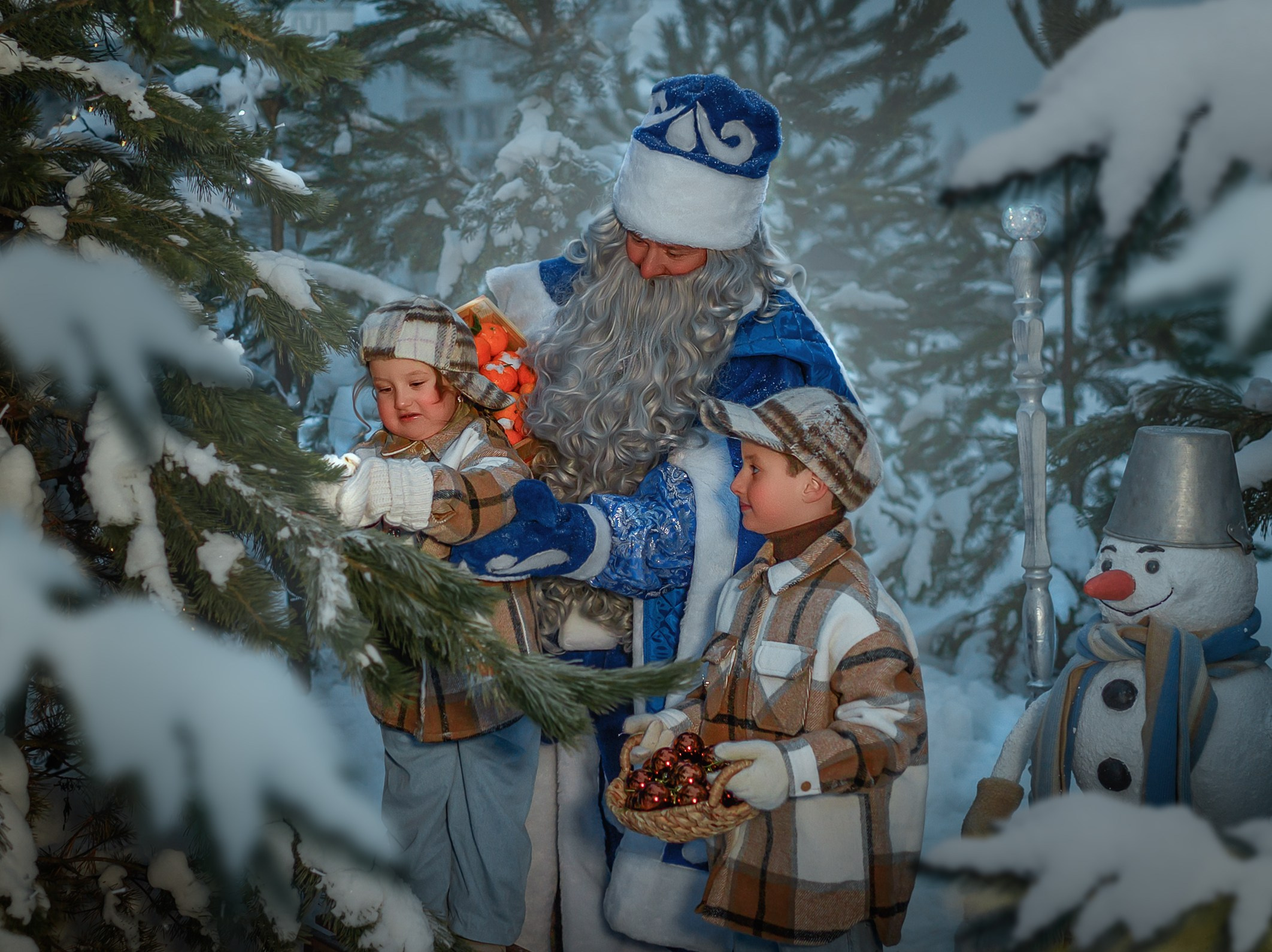 ДЕД МОРОЗ. Семейный фотограф Екатеринбург Лора Мур