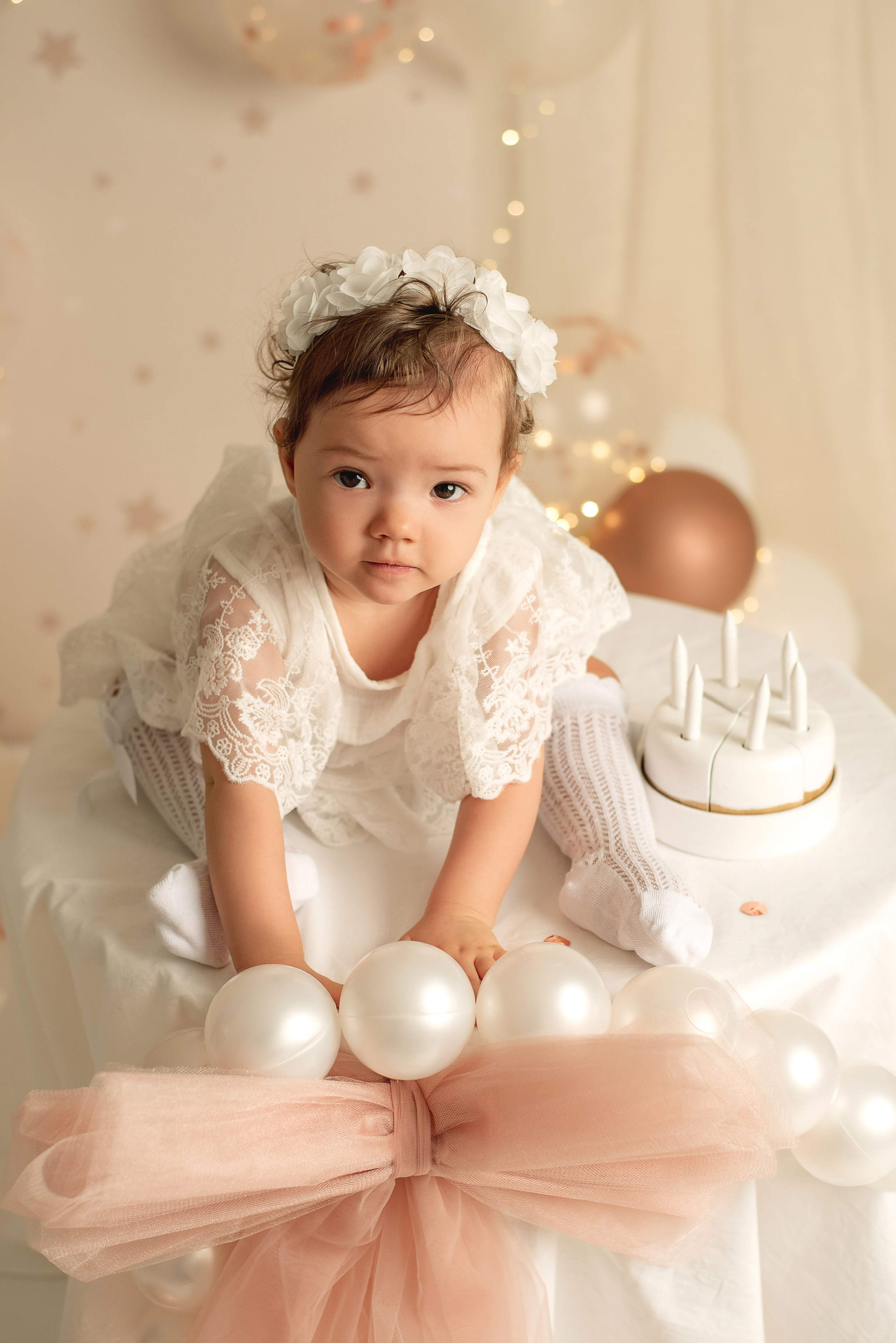 Леночка 1 годик. Семейный и детский фотограф Наталья Горда