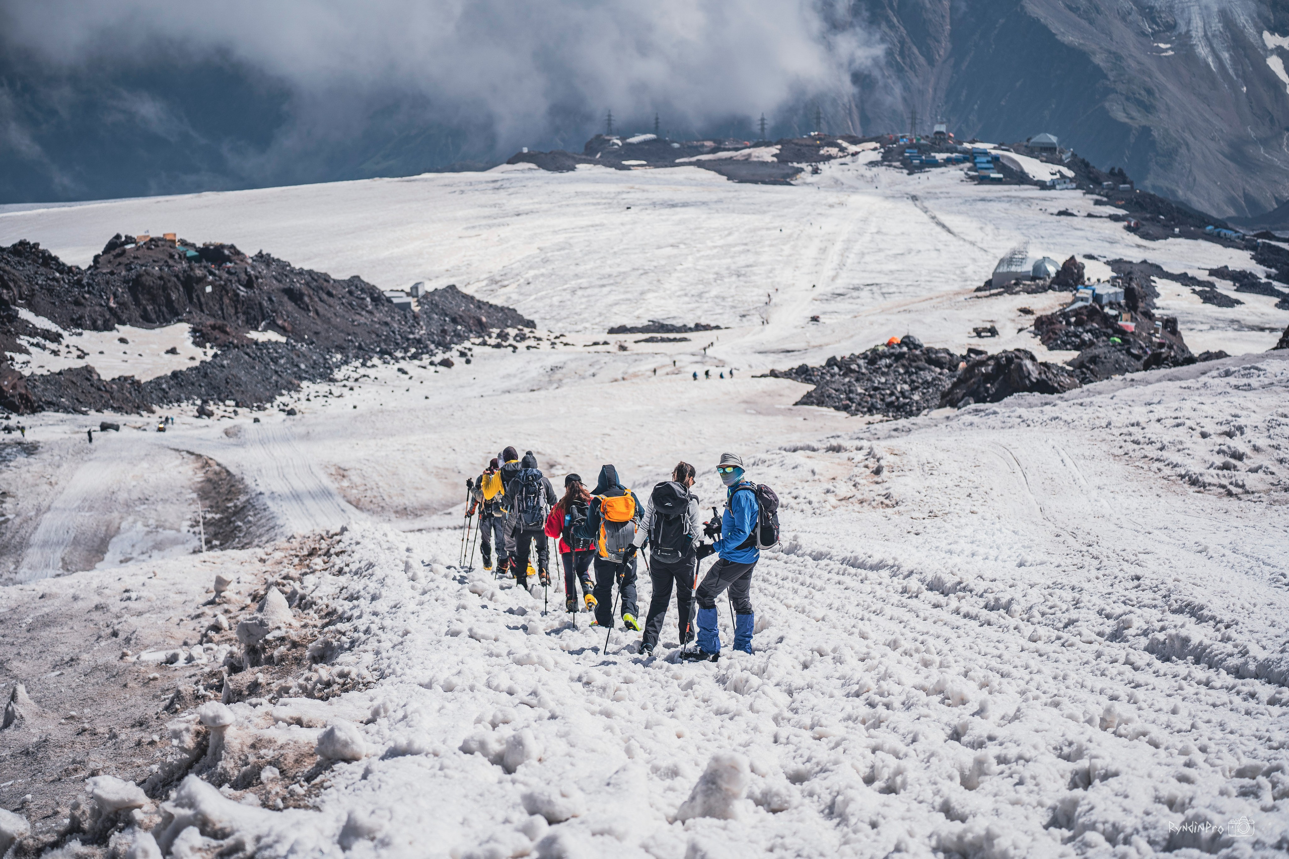 Восхождение на Эльбрус 26 августа 2023 Стремление. Репортажный фотограф в Краснодаре Рындин Дмитрий