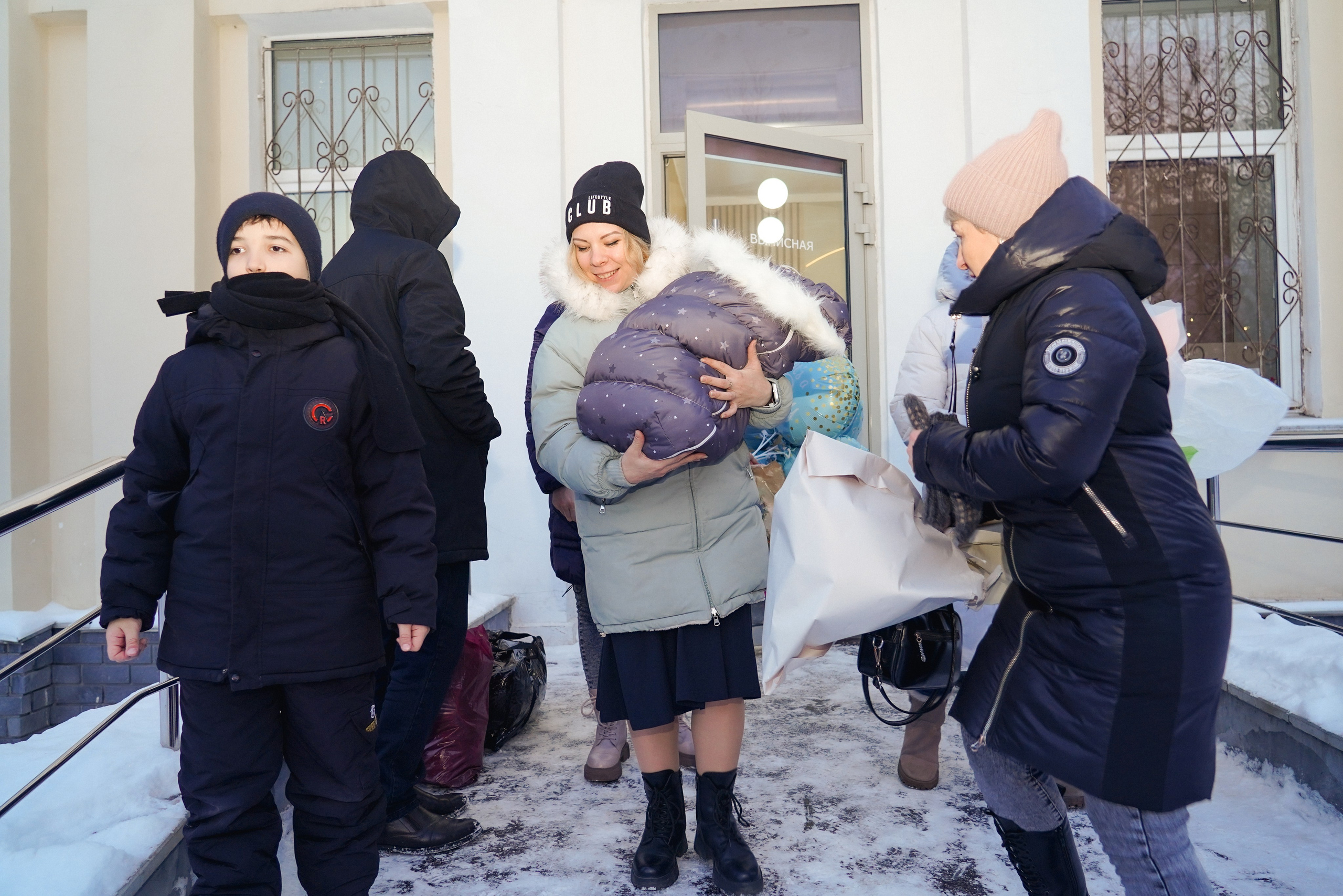 Выписка из роддома. Анна, фотограф Москва, Зеленоград