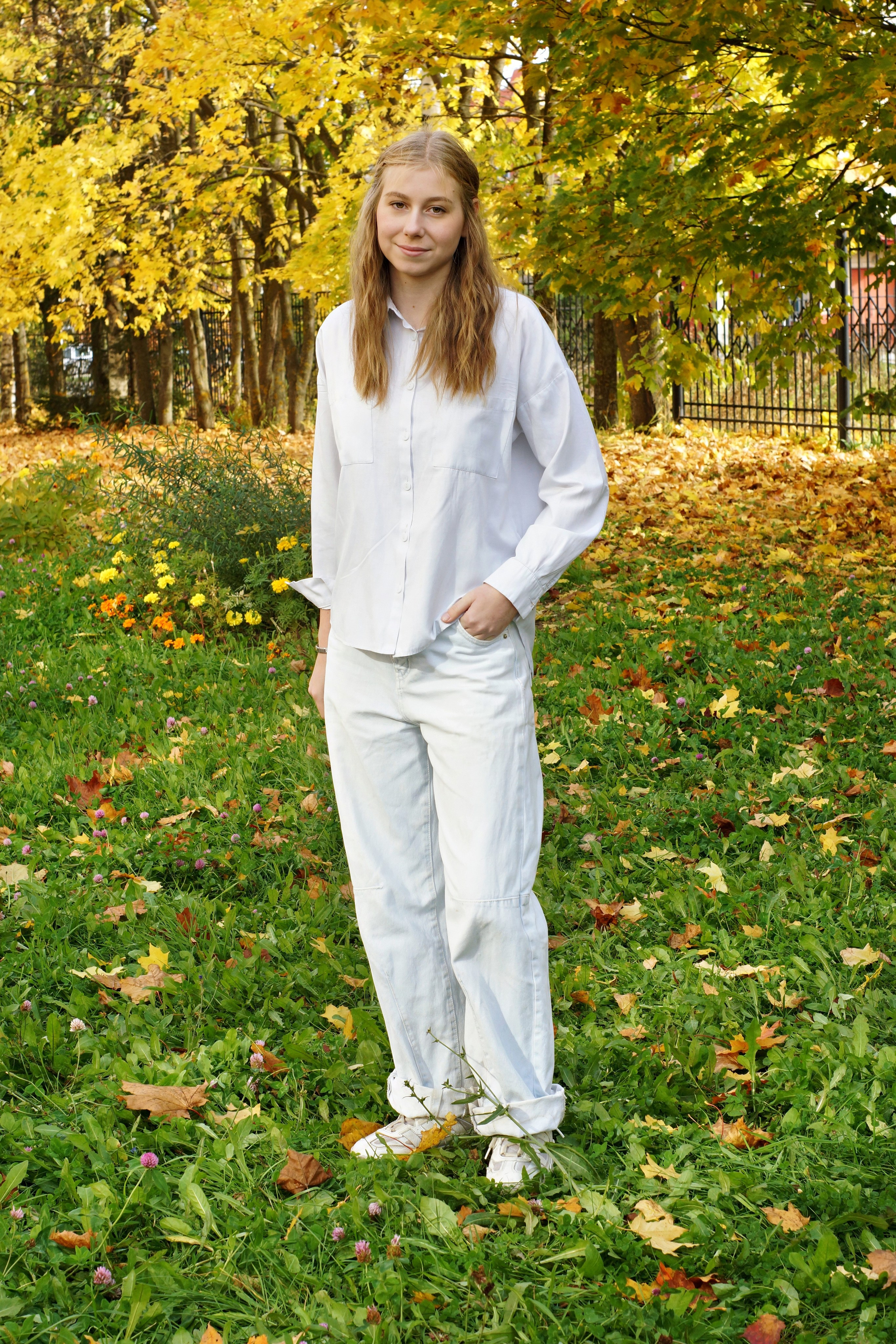 Осенняя фотосессия в школе г. Йошкар-Ола