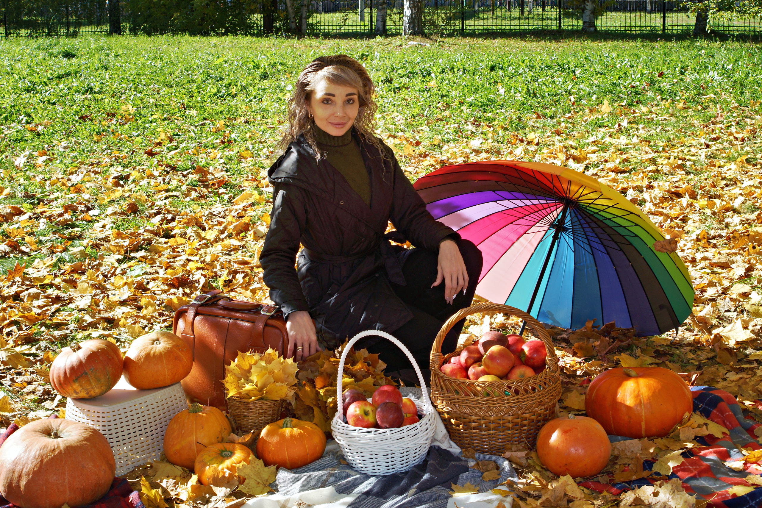 Осенняя фотосессия в детском саду г. Йошкар-Ола