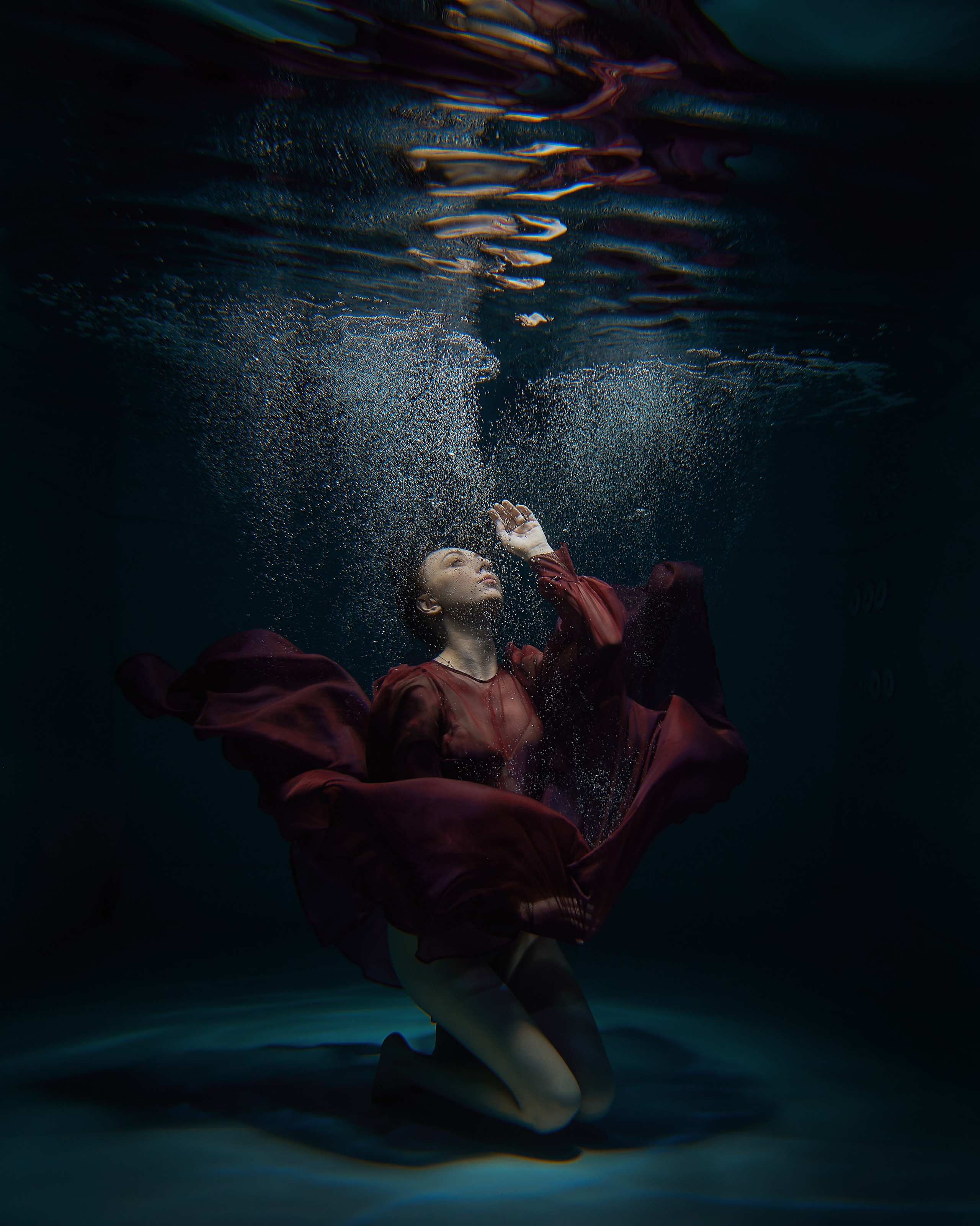 Подводная фотосессия в специальной фотостудии. Алексей Романов фотограф Санкт-Петербург, фотокурсы, фотошкола