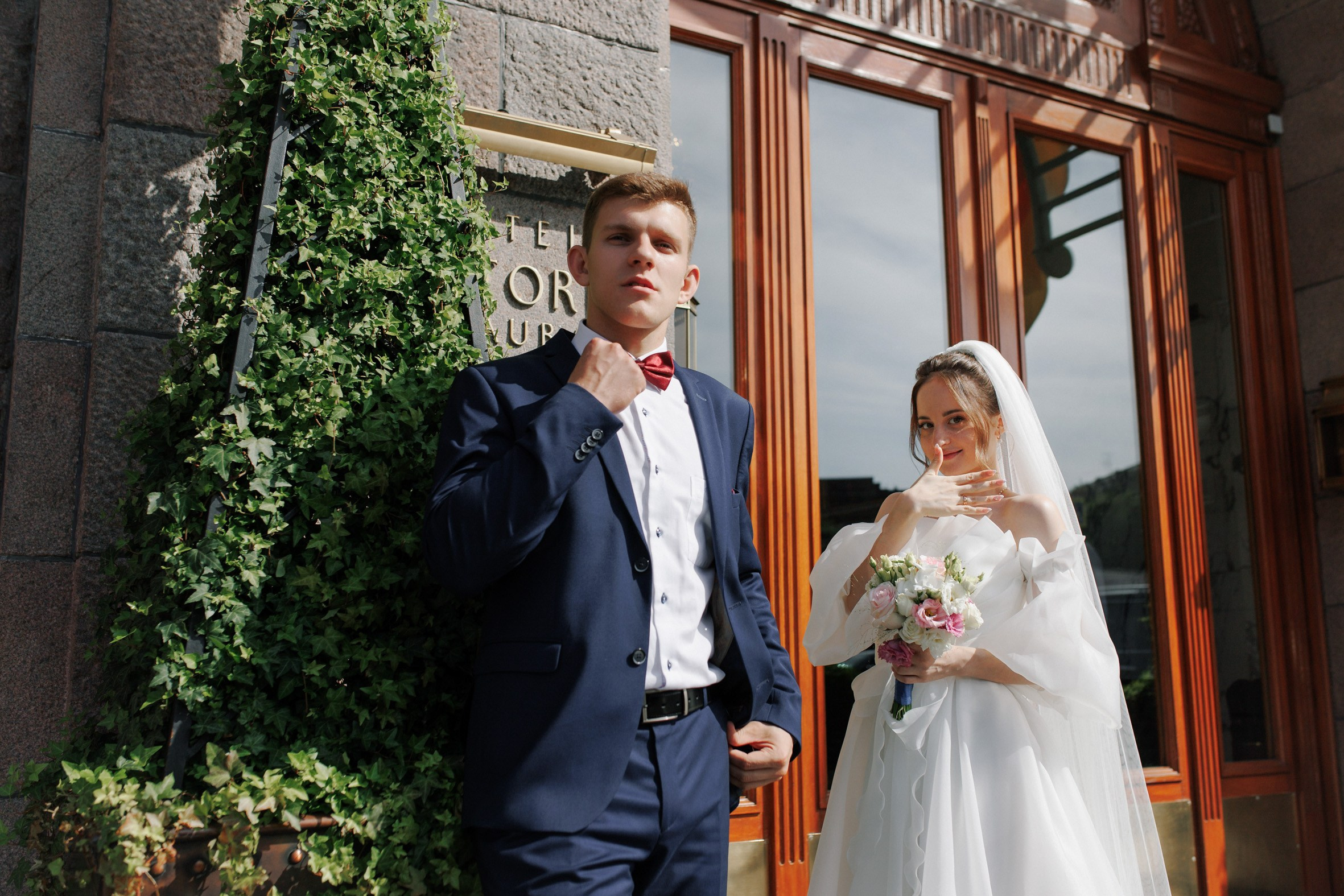 Свадебная фотосессия в Пушкине. Свадебный фотограф СПБ