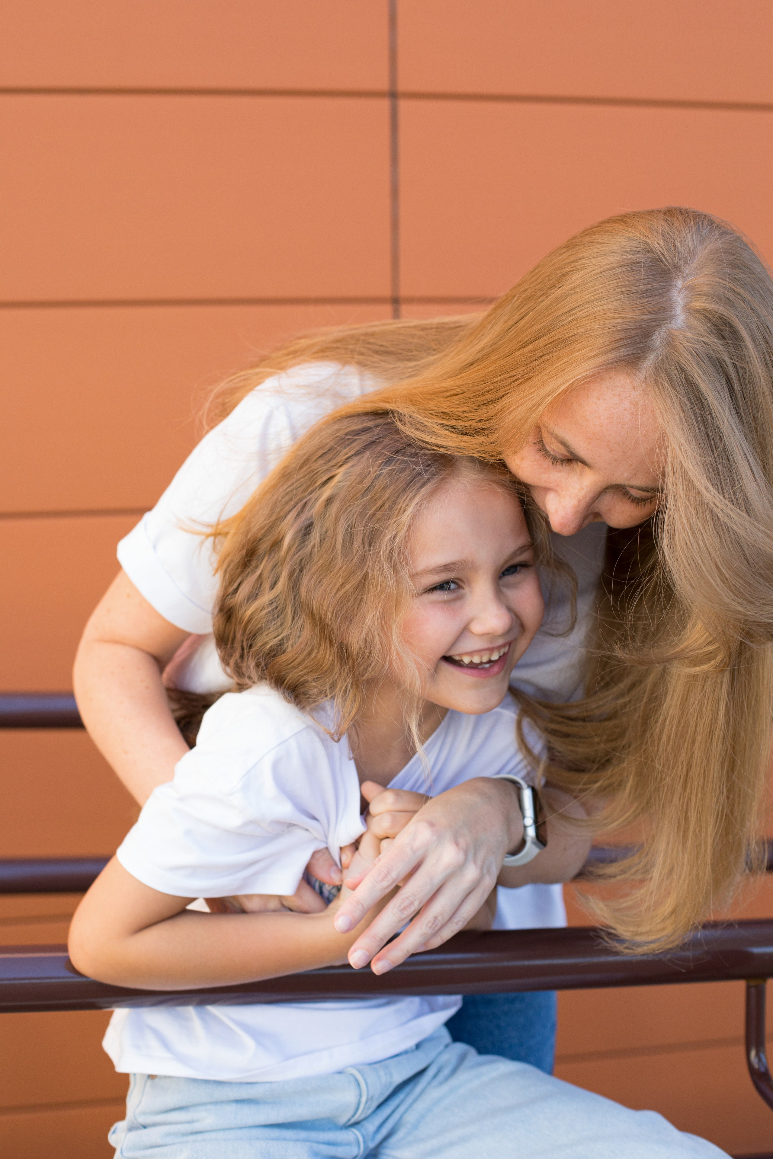 Фотосессия мамы и дочки в Парке Победы. Детский и контент фотограф Надя Волкова Санкт-Петербург