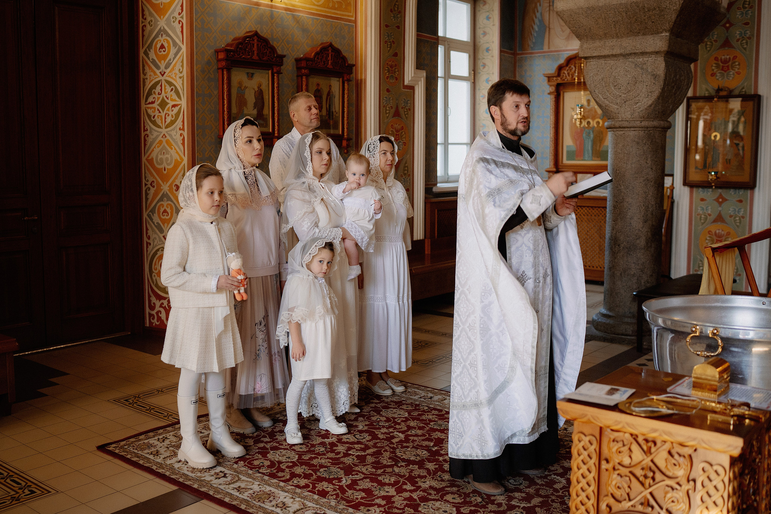 Крещение Красимиры. Фотограф на Крещение и Венчание в Красноярске Рамазанова Юлия