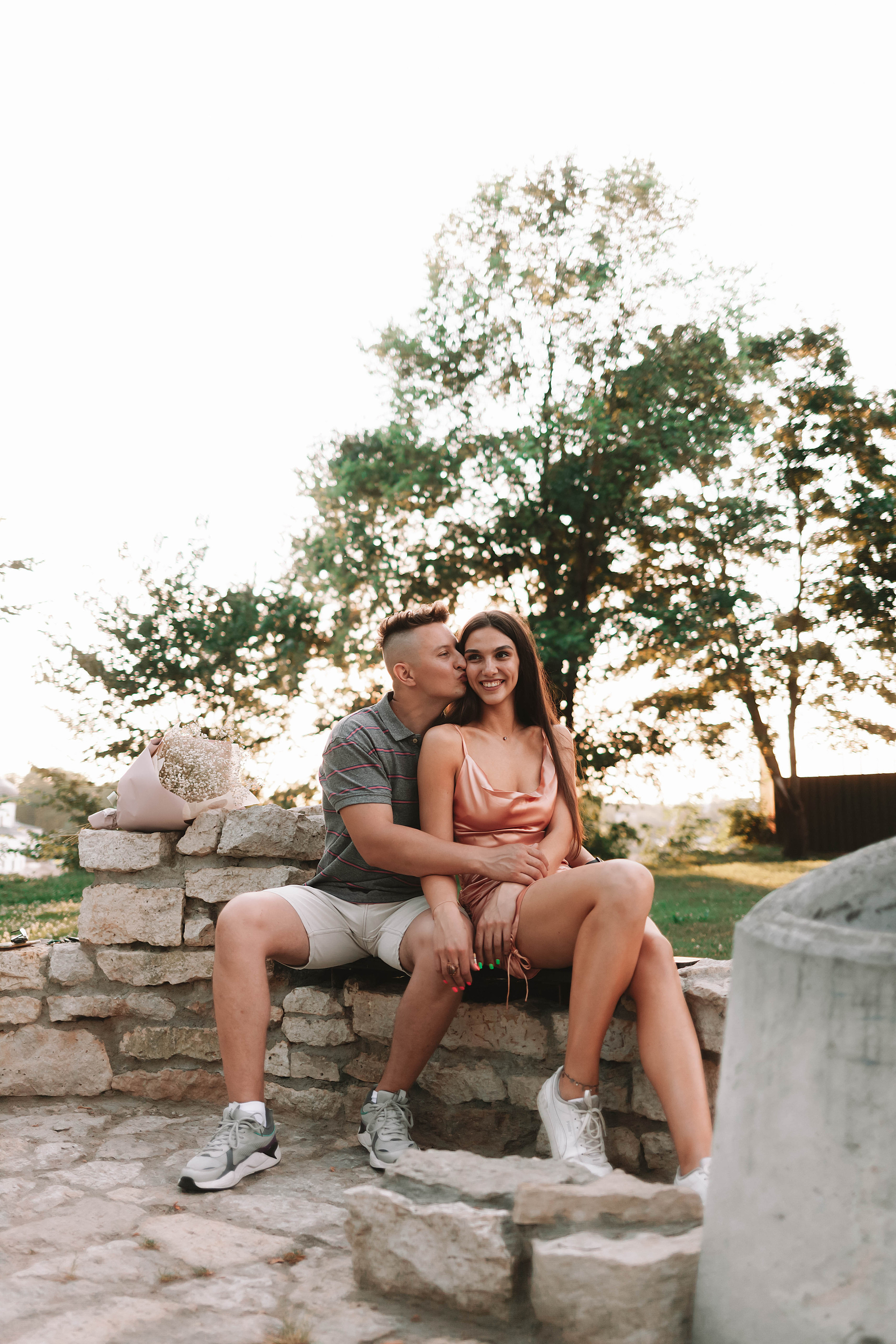 Прогулка на закате. Свадебный фотограф в Пскове и Санкт-Петербурге | Анна Голикова