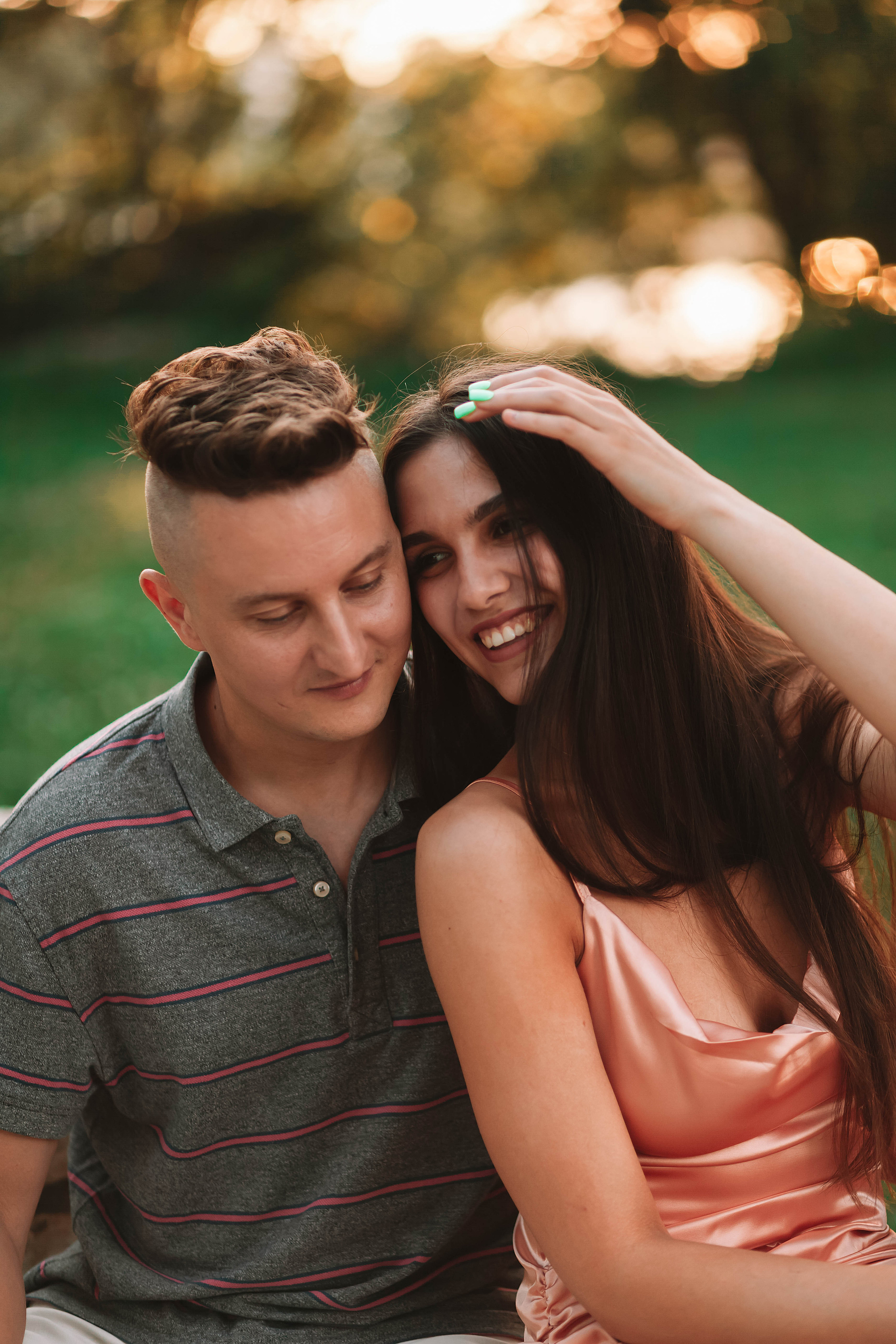 Прогулка на закате. Свадебный фотограф в Пскове и Санкт-Петербурге | Анна Голикова