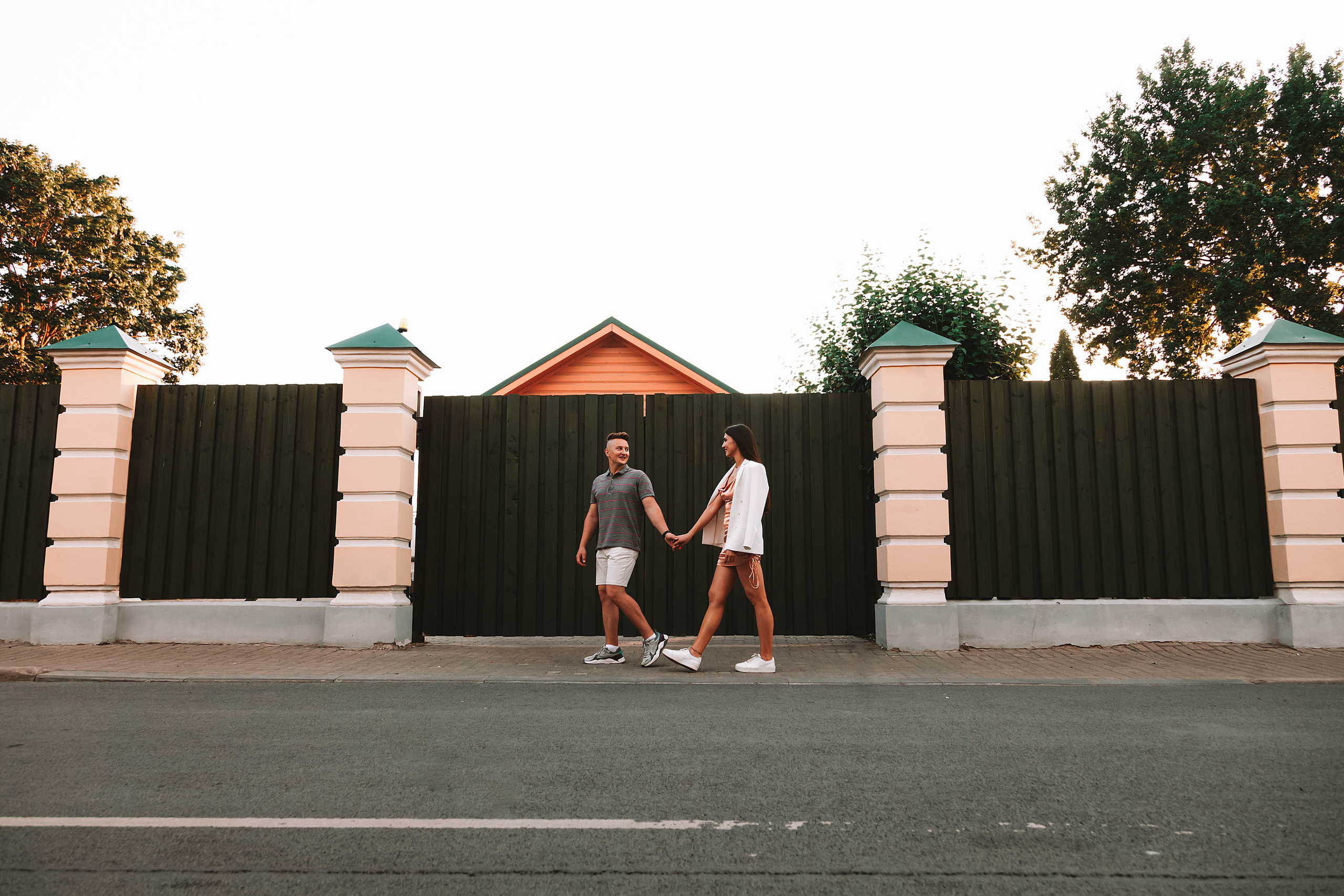 Прогулка на закате. Свадебный фотограф в Пскове и Санкт-Петербурге | Анна Голикова