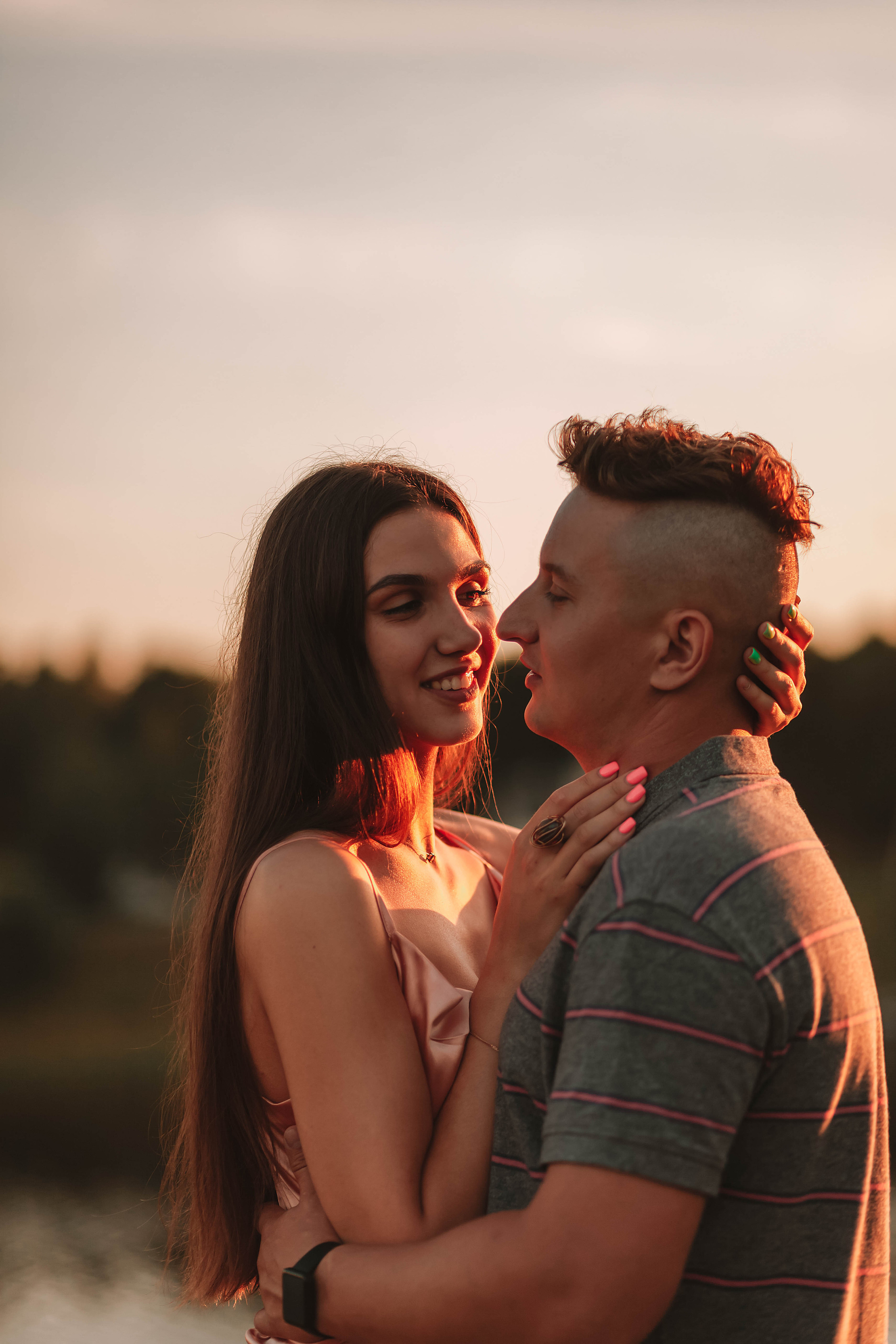 Прогулка на закате. Свадебный фотограф в Пскове и Санкт-Петербурге | Анна Голикова