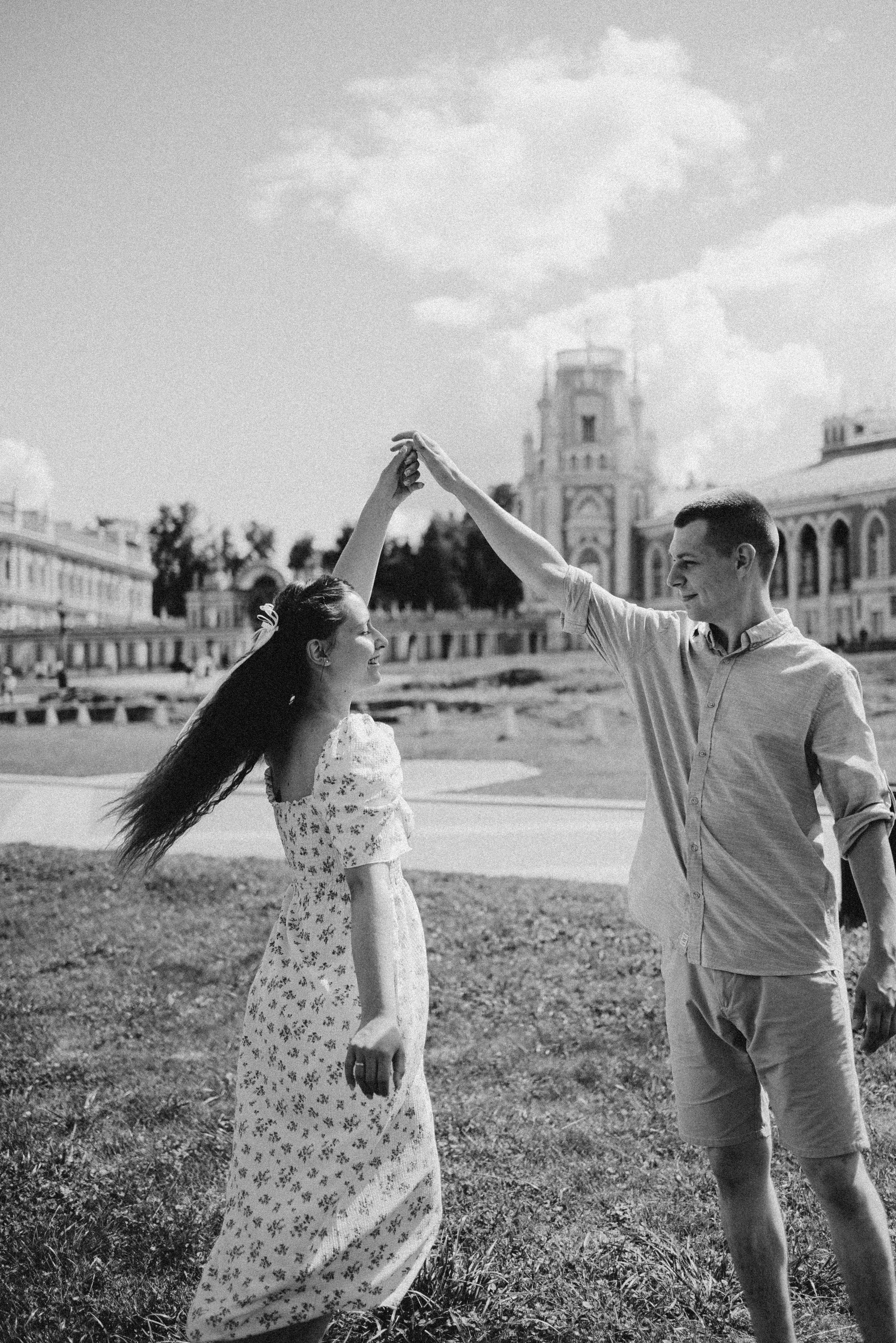 Парная фотосессия в Царицыно. Индивидуальный, свадебный, и love-story фотограф в Москве