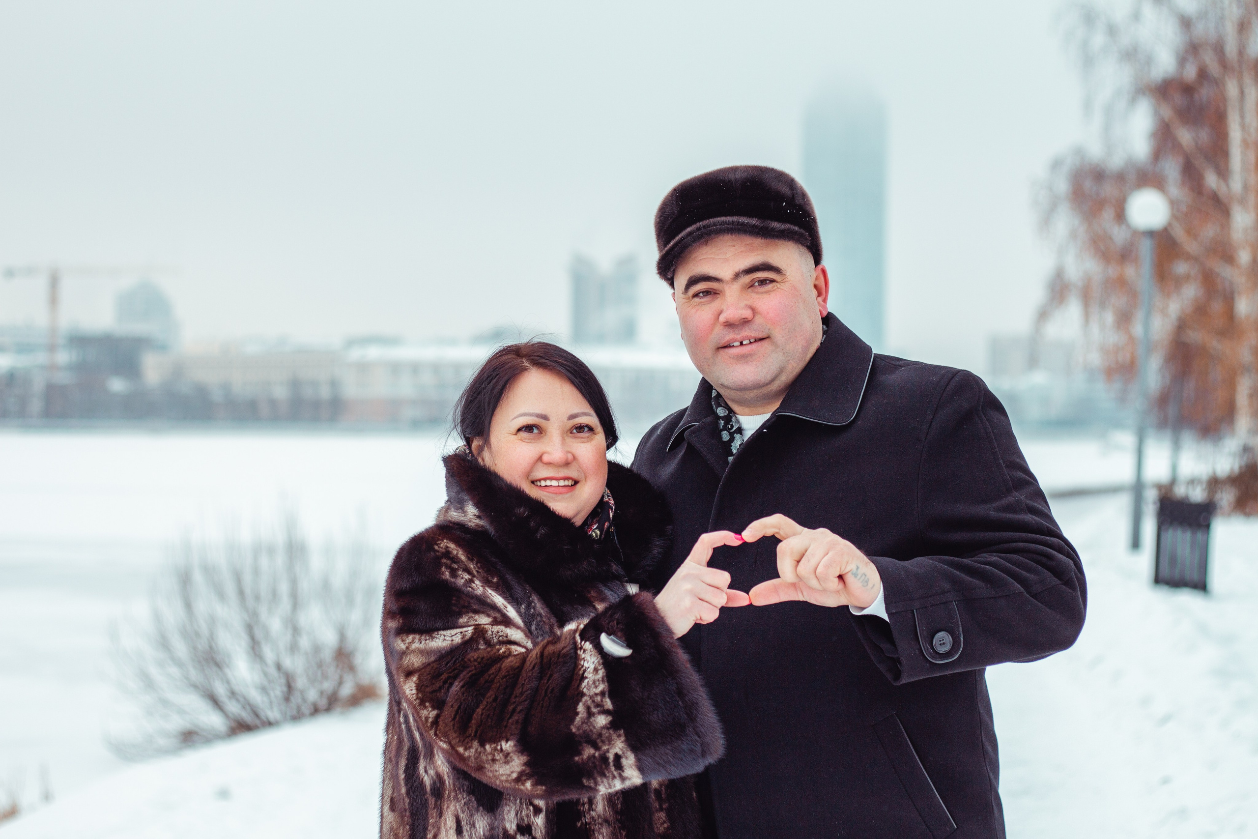 Семейная фотосессия. Татьяна. Зимний выходной с родными. Фотограф в Екатеринбурге Пойгина Елена