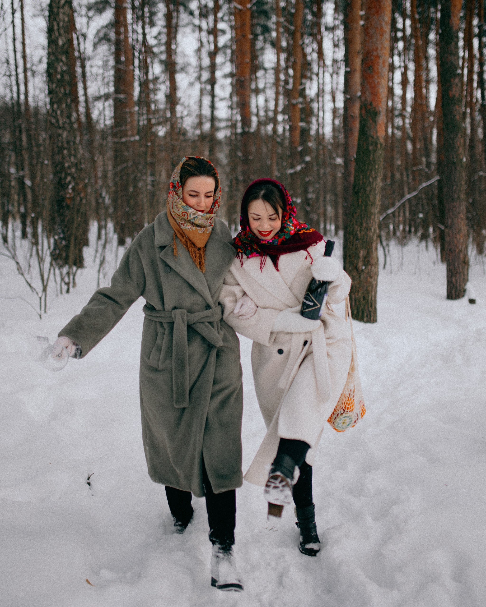 Сёстры. Масленица. Анастасия Турсунова арт-фотограф в Москве