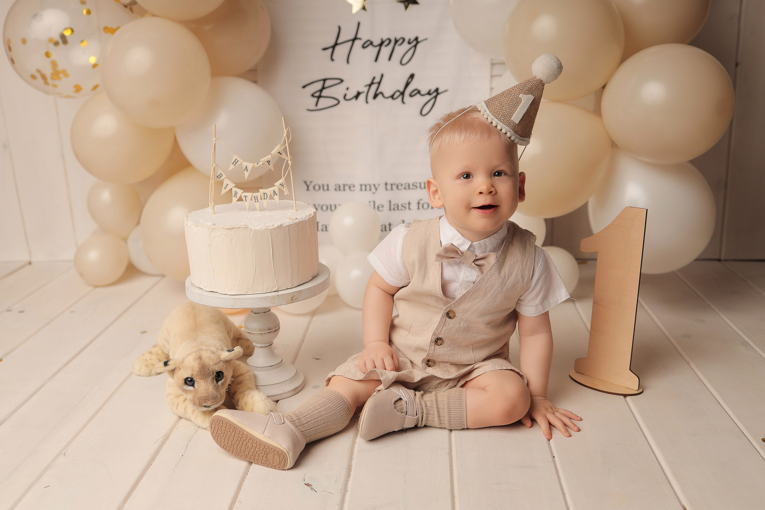 Владимир, 1 годик. Фотограф новорожденных в Новокузнецке Анна Горошникова
