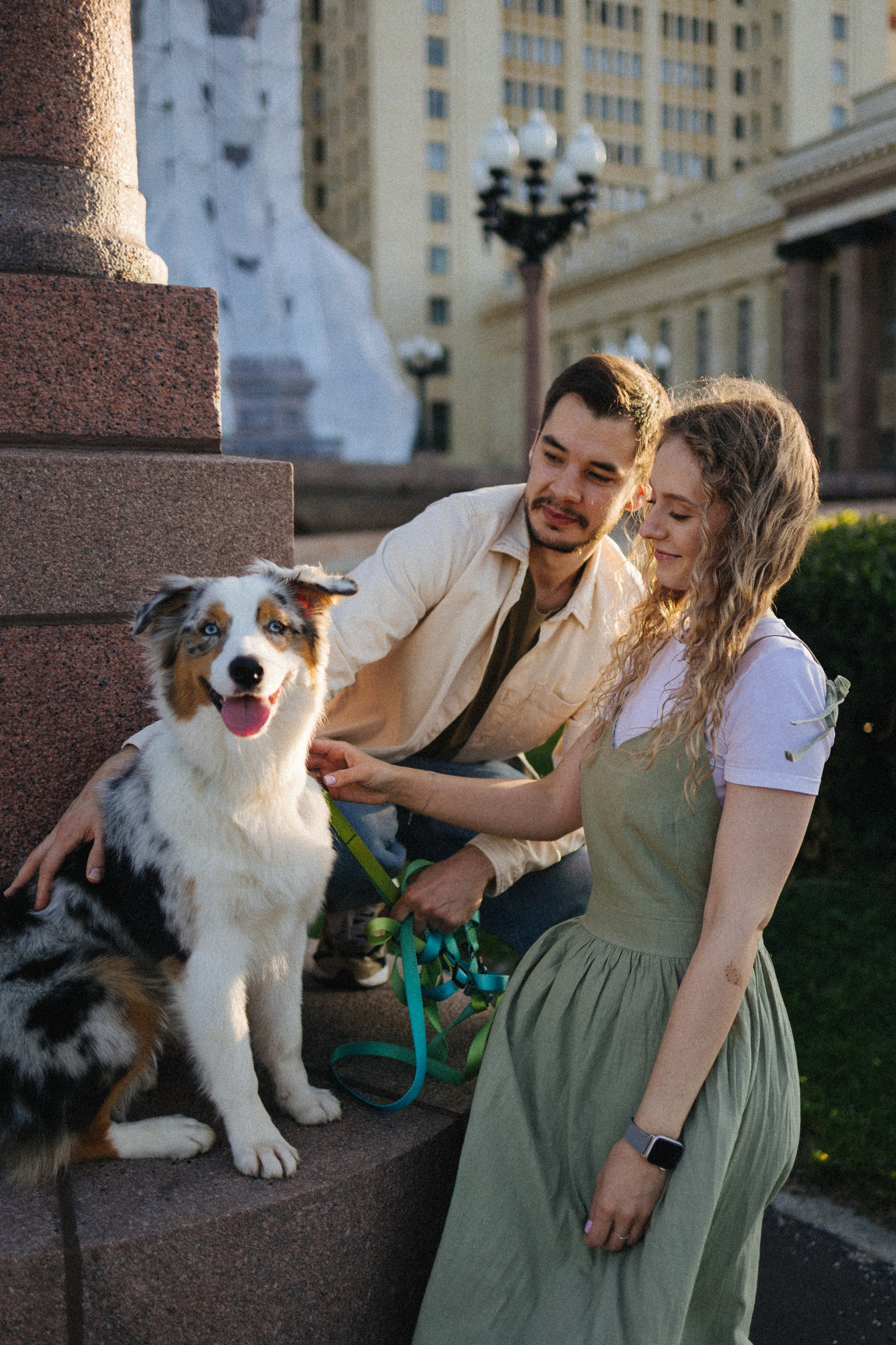 Настя, Влад и Лэйк. Фотораф — анималист Мария Шистка
