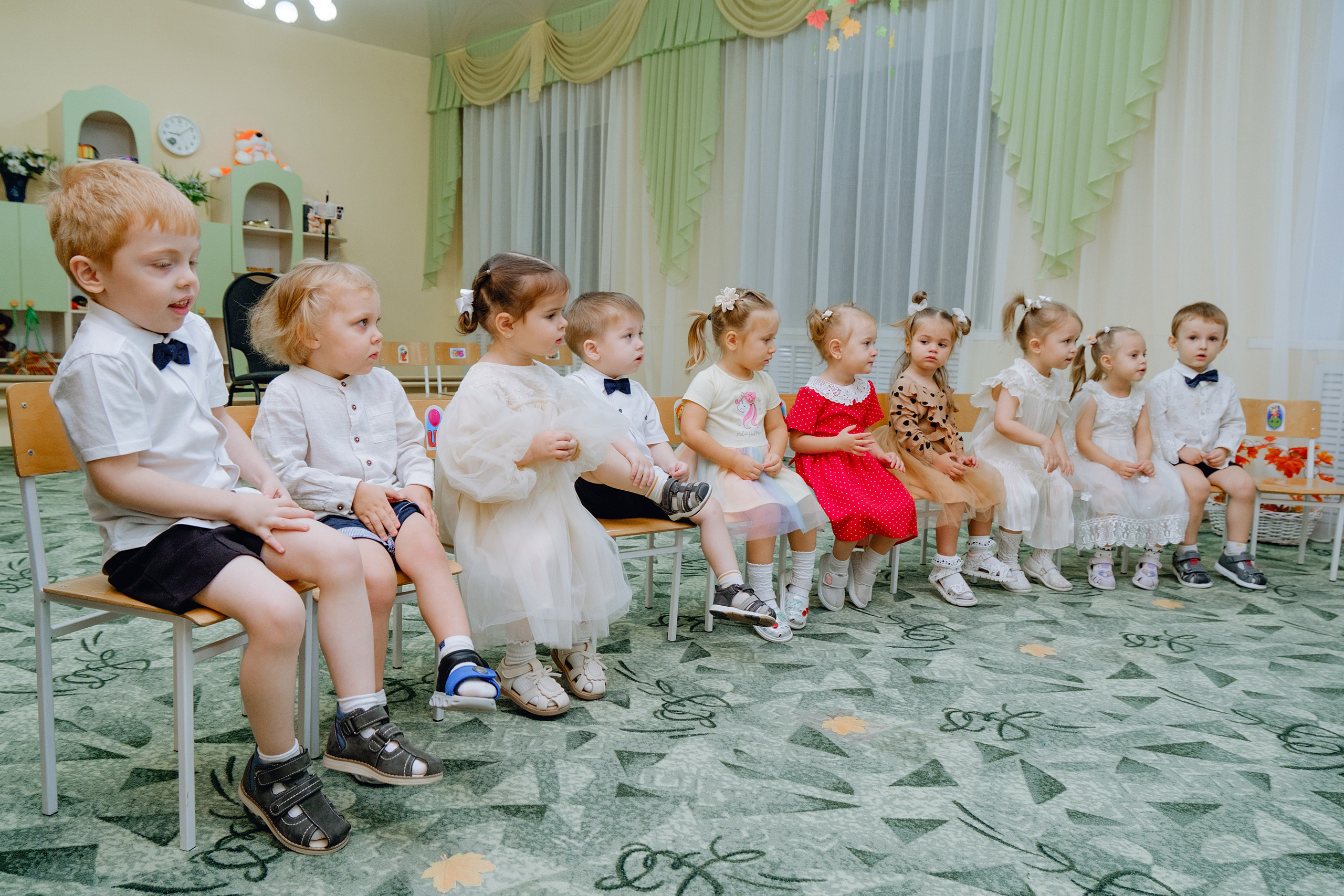 Утренник малышей. Фотограф Софья Володкина