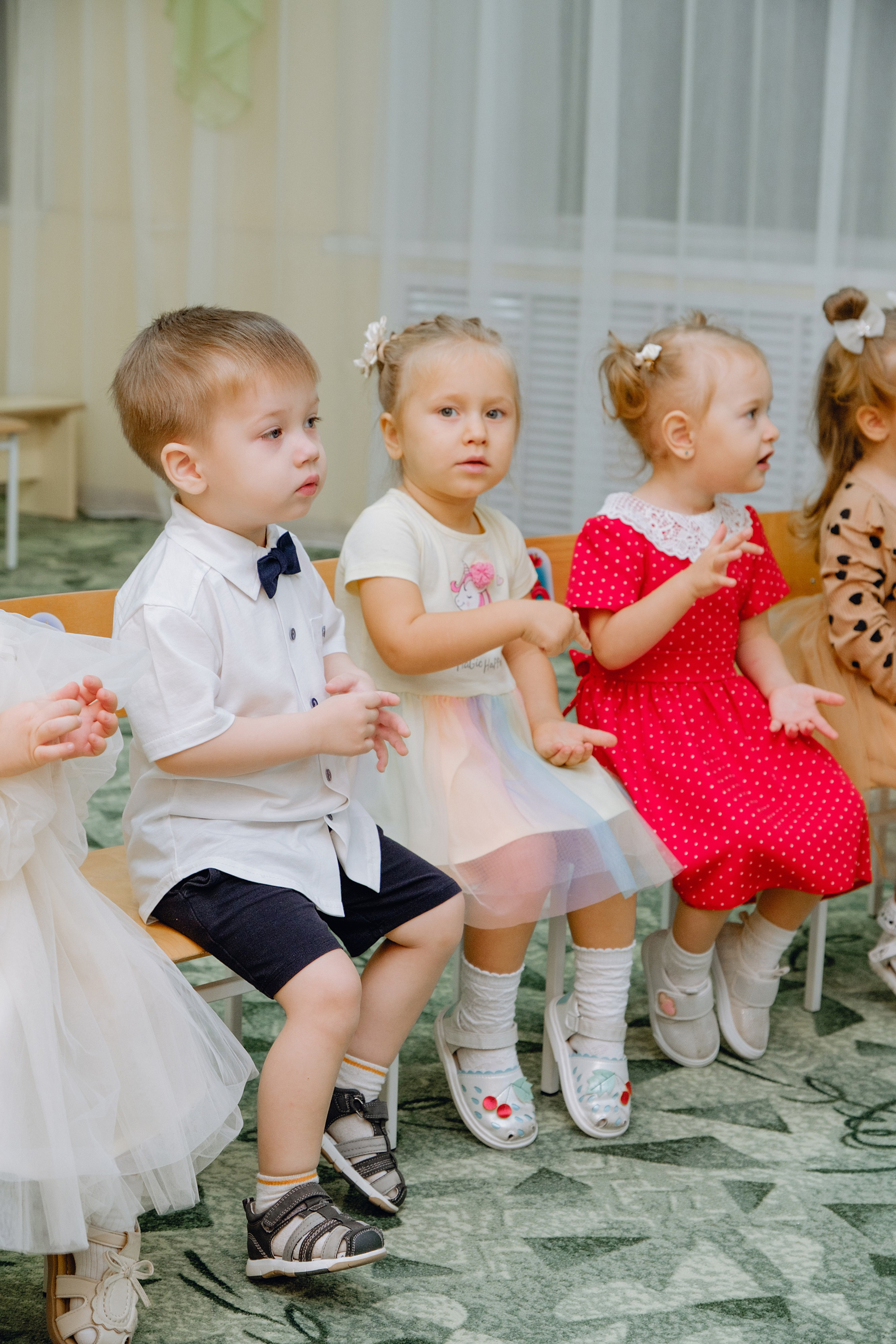 Утренник малышей. Фотограф Софья Володкина