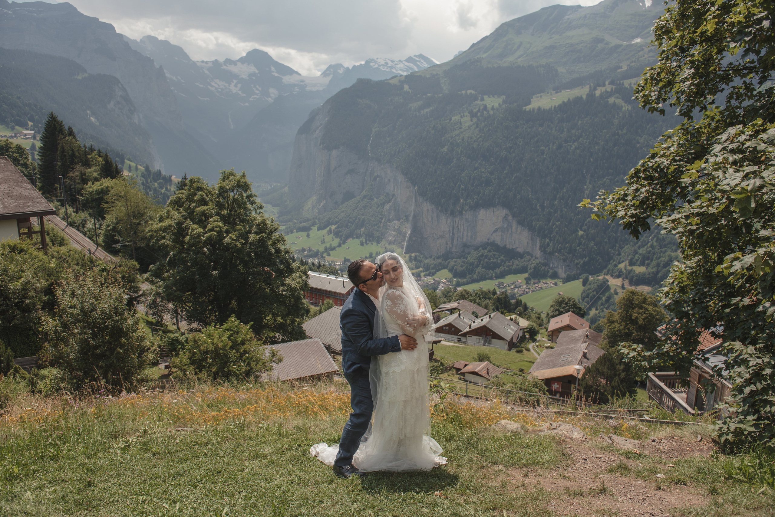 Berta & Orlando (Lauterbrunnen, Switzerland). Photographer in Interlaken area