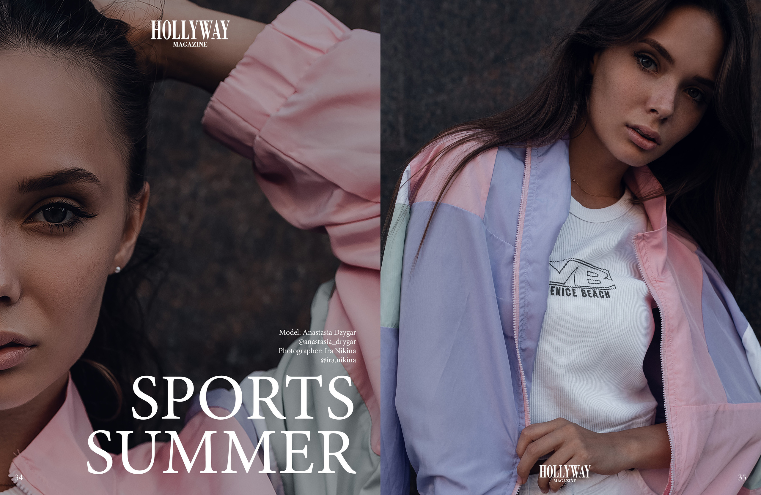 HOLLYWAY magazine. Фотограф в Москве Ира Никина