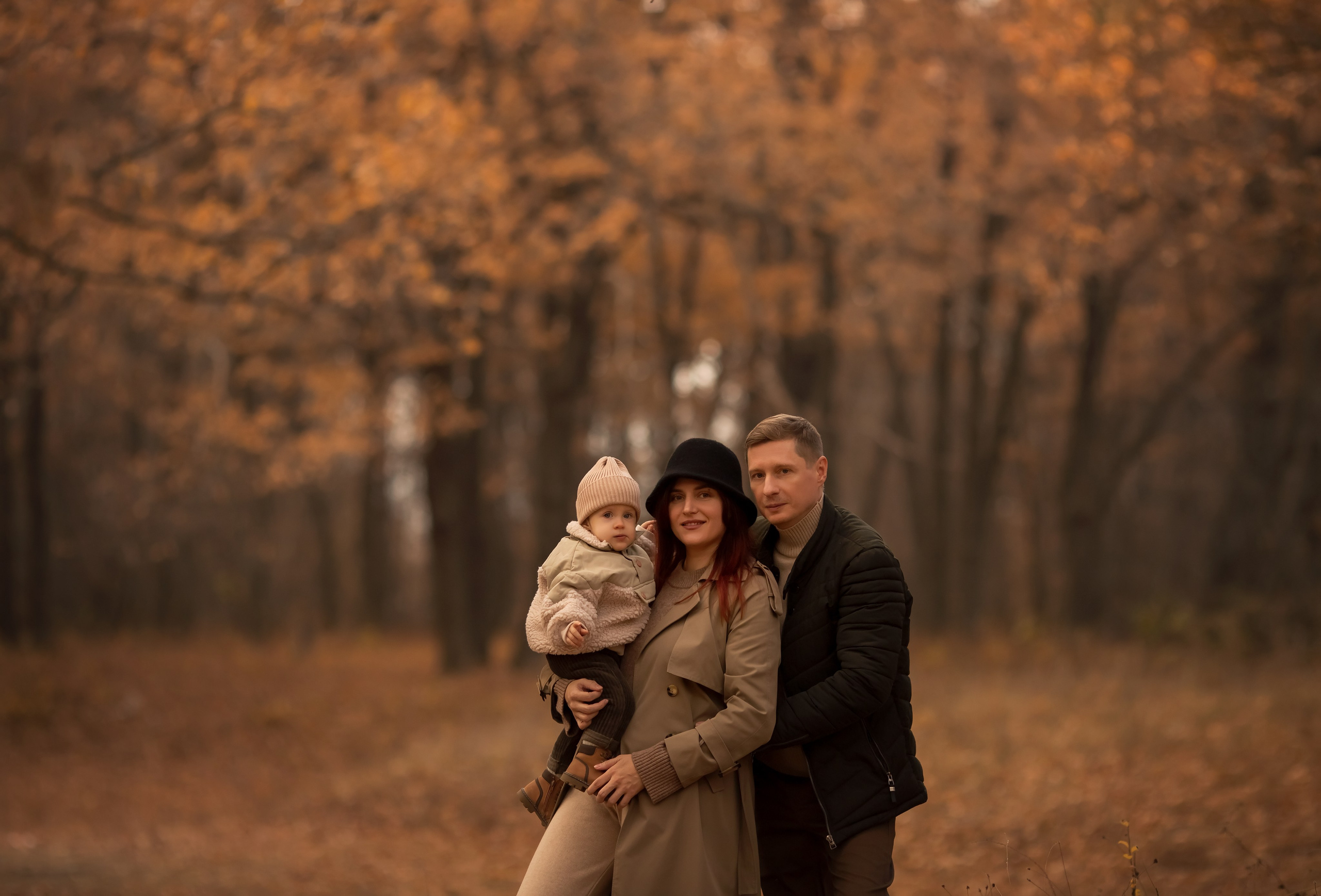 Осень в лесу. Семейный и детский фотограф в Саратове Полина Коткина