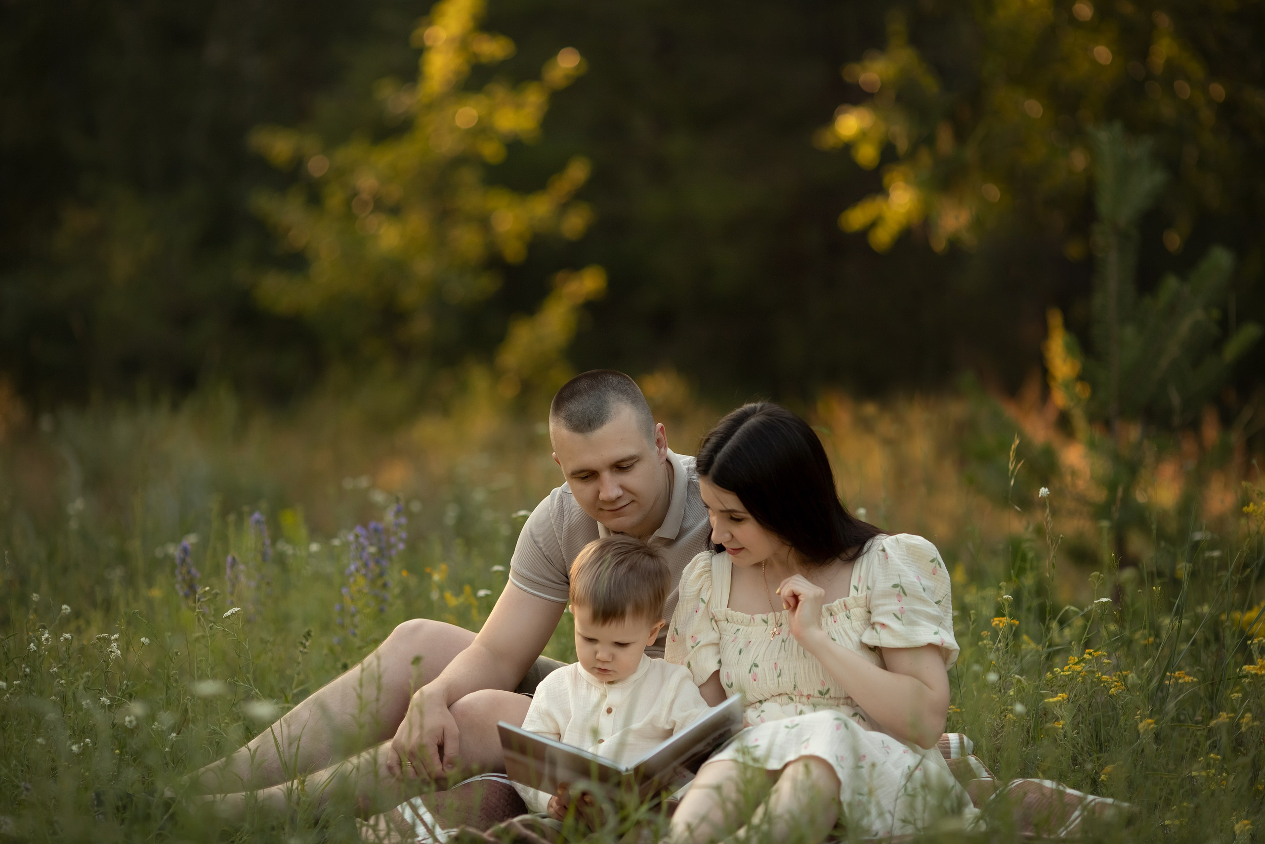 Солнечный лес. Семейный и детский фотограф в Саратове Полина Коткина
