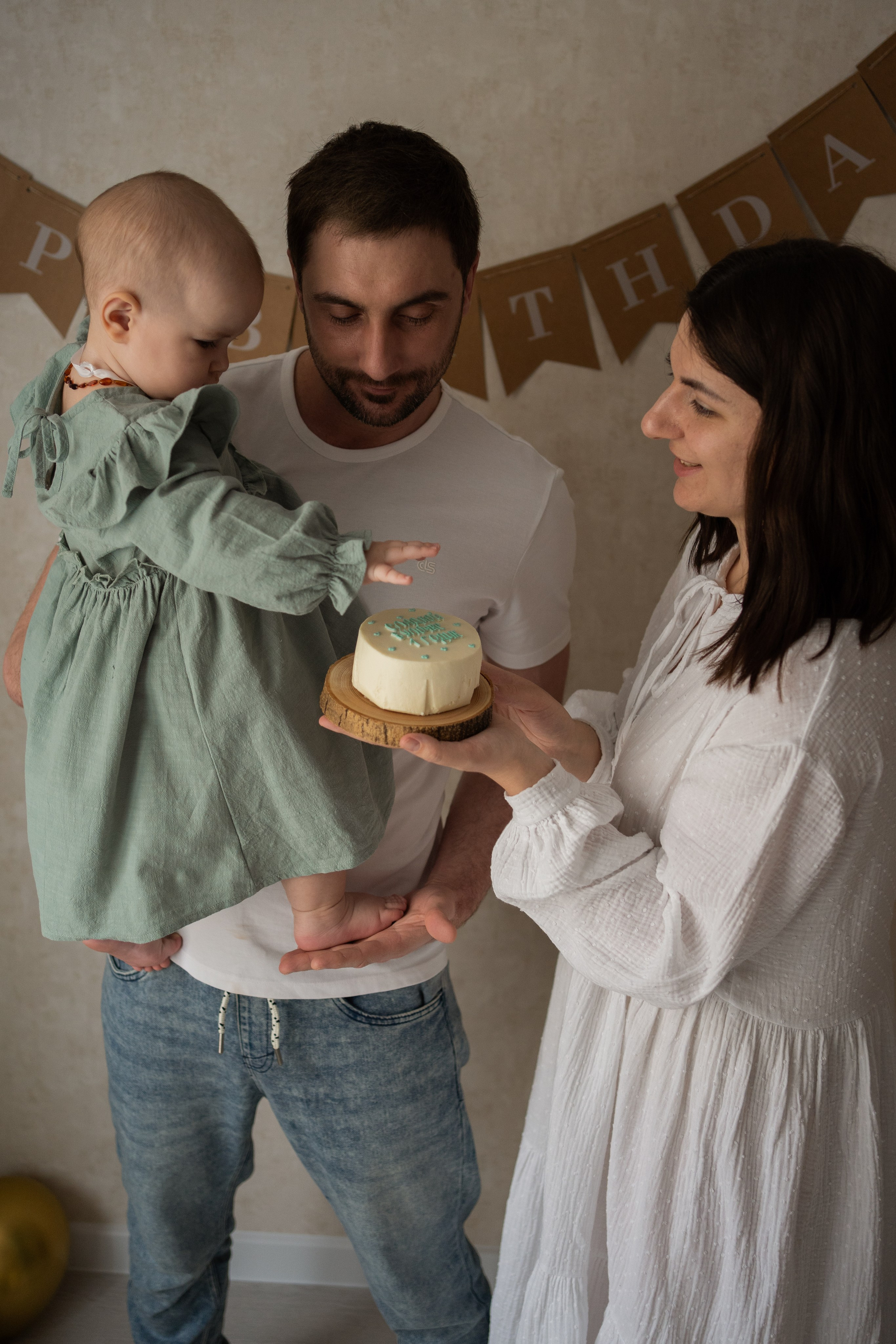 Домашняя фотосессия. Годик Еве. Фотограф грудного вскармливания в Москве Екатерина
