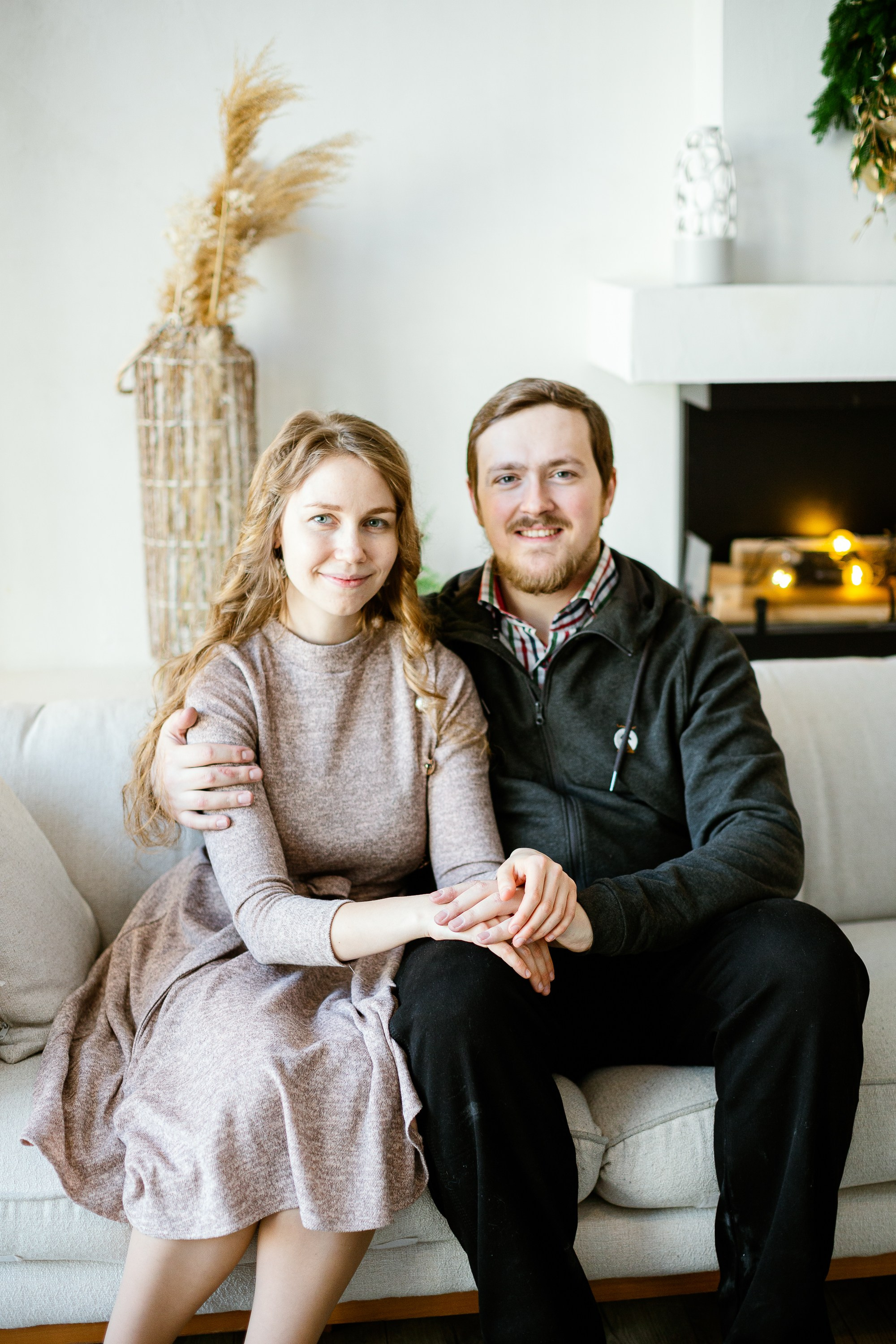 Новогодняя фотосессия в студии