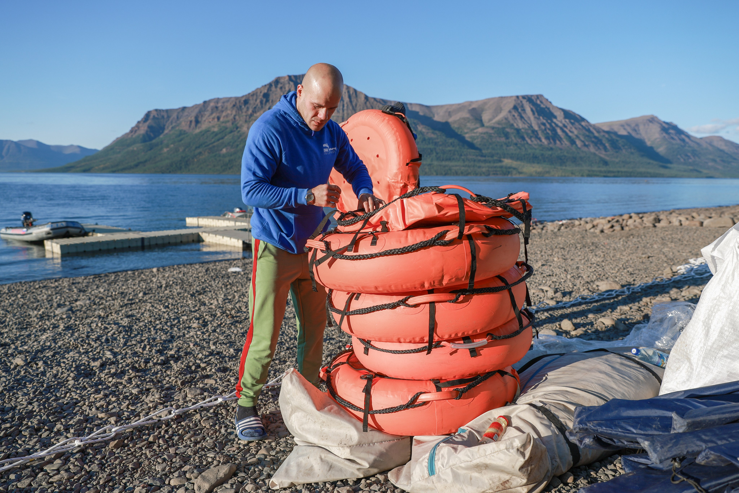 Фестиваль по фридайвингу «Глубина Путорана». Спортивный репортажный фотограф Казань Нафис Сиразетдинов