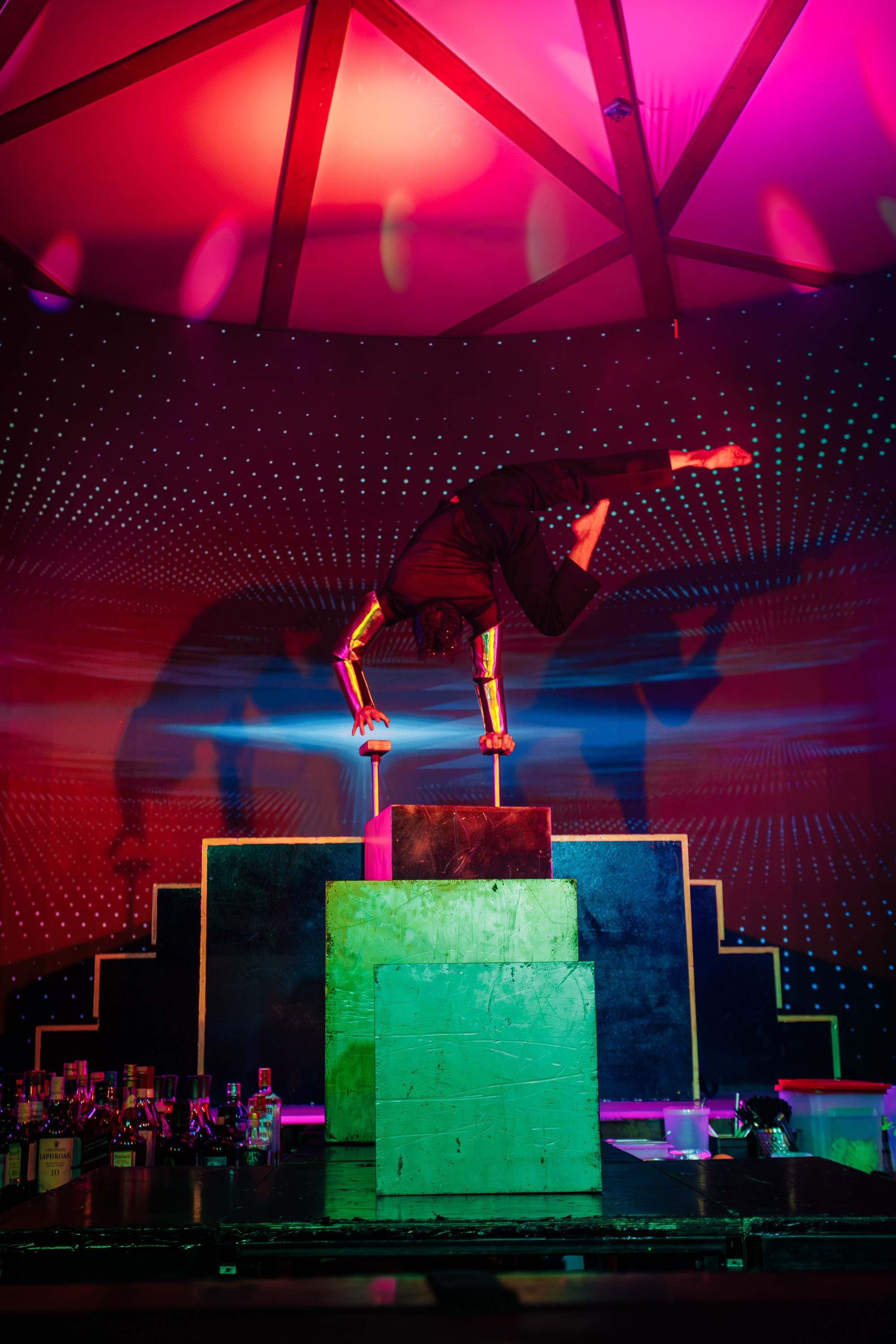 PTIZZA SHOW. Gold & Black in Ptizza Bar_Ялта_6.07.2025. Аминов Руслан | Фотограф