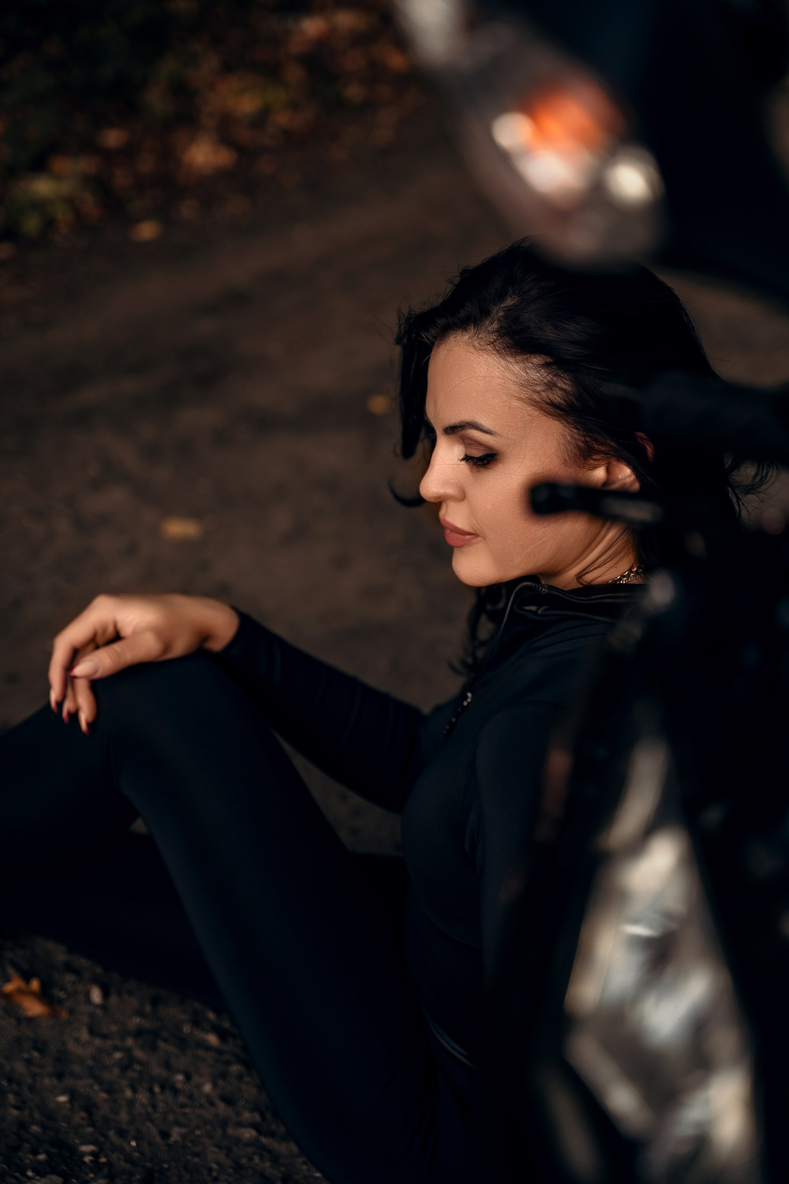 Марина, Фотосессия с байком. Семейный фотограф в Белгороде Амелина Алина