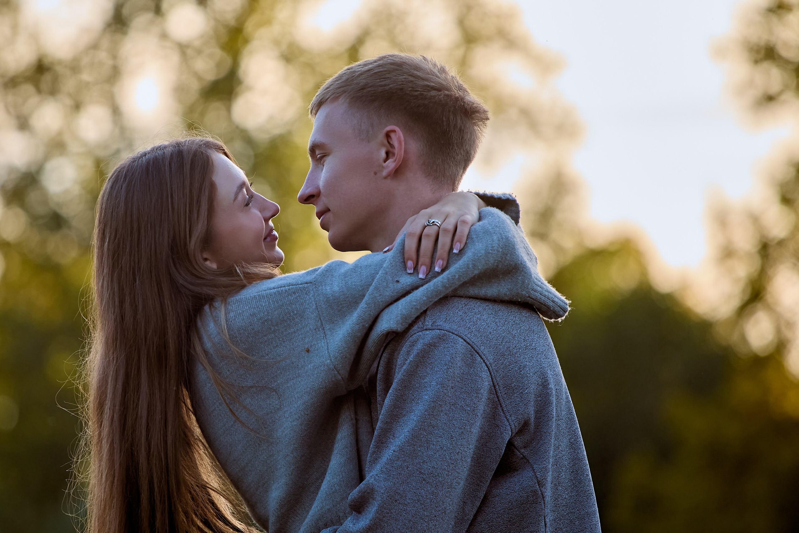 Фотосессия Золотая осень Александр и Злата