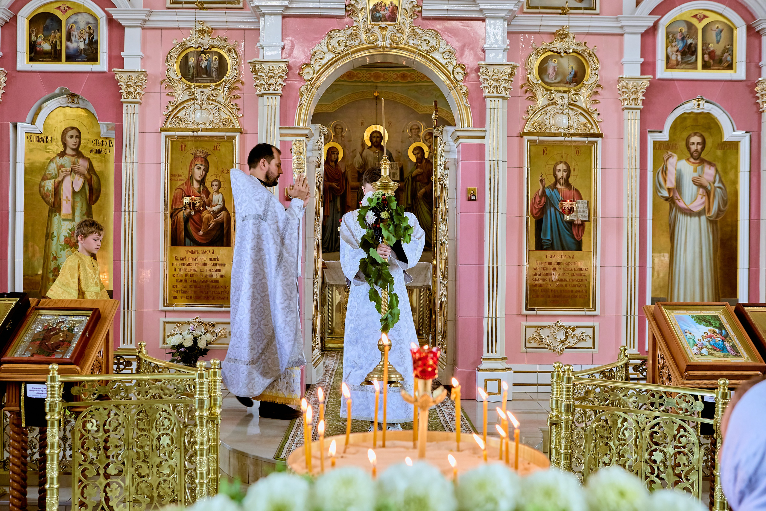 Праздничная Литургия в праздник Преображения Господа Бога и Спаса нашего Иисуса Христа
