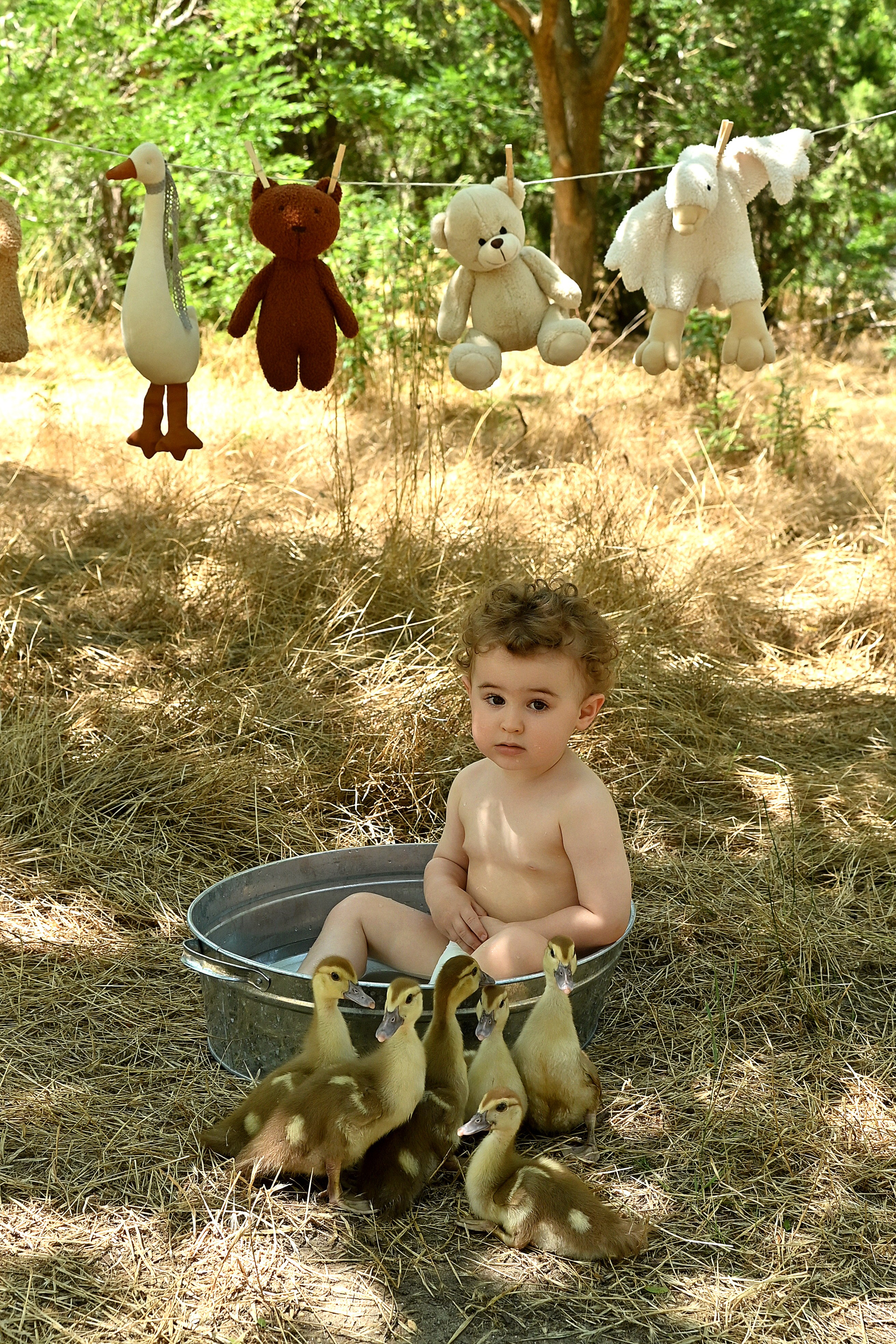 Стирка&Пикник. Детская фотостудия «Ягоза»