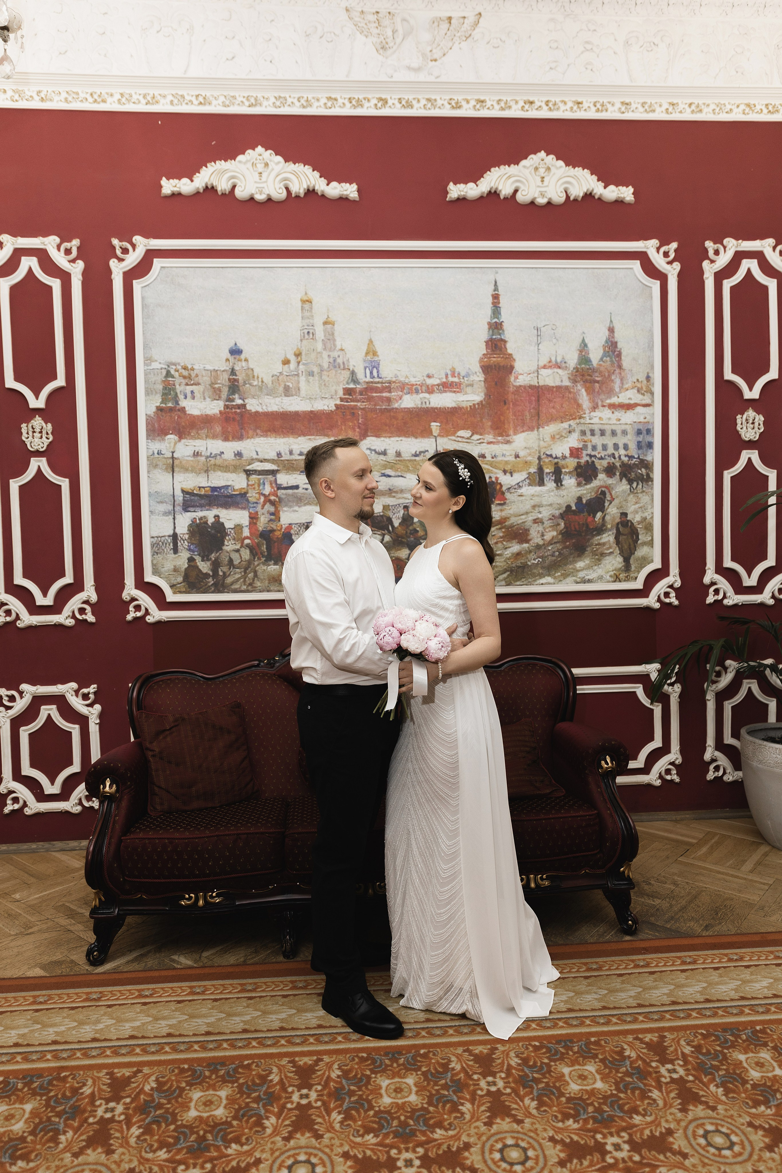 Сергей & Татьяна (Грибоедовский загс и прогулка в Кусково). Фотограф в Москве Юлия Хамзина