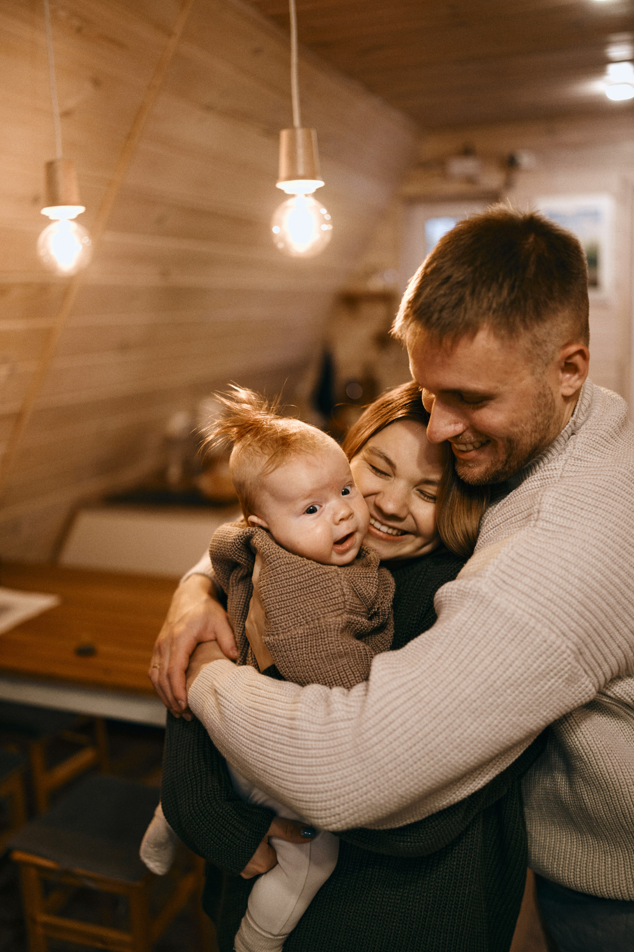 Осень, домик, семья. Фотограф Киров Анжелика Некрасова