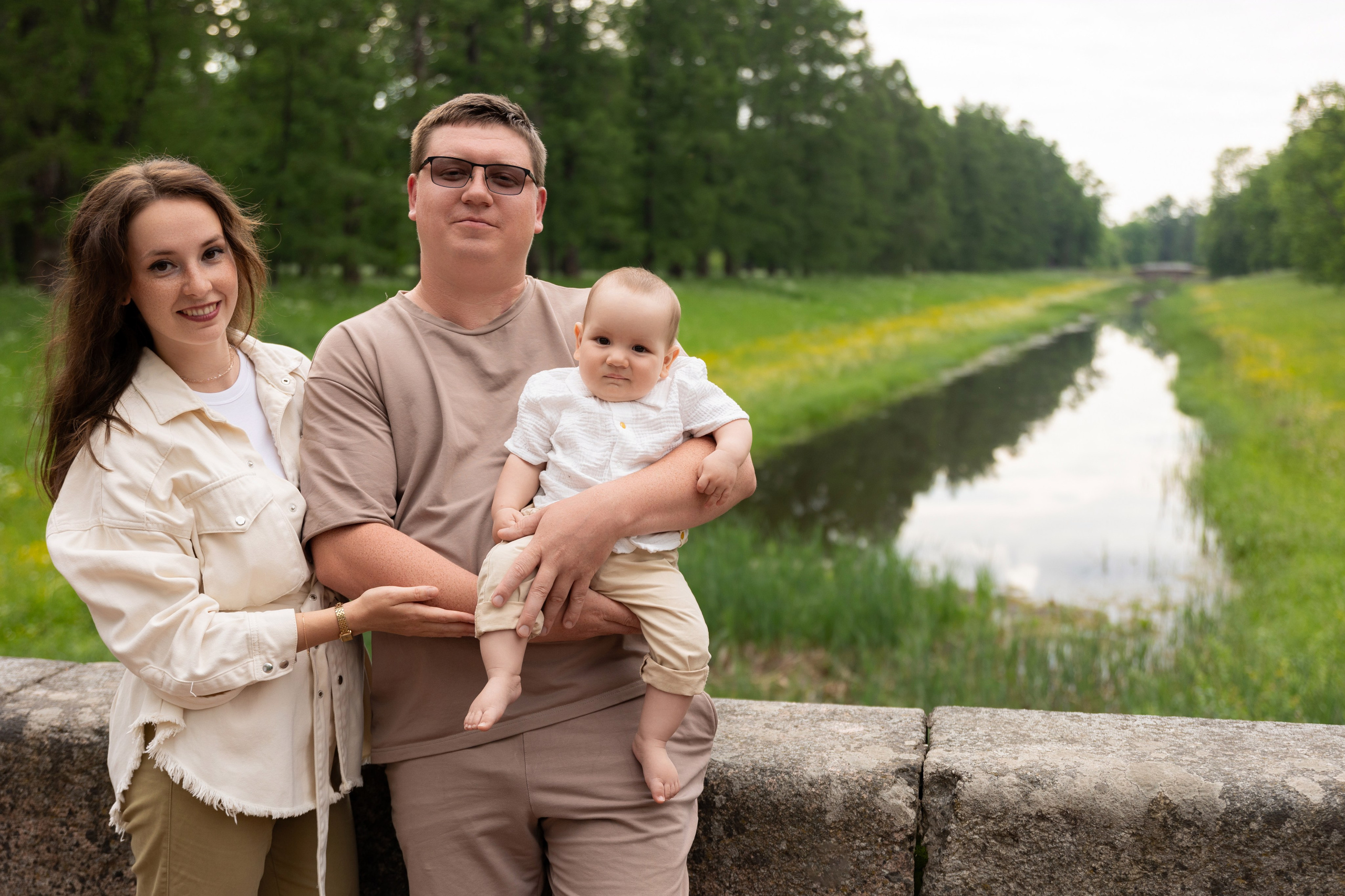 Семейная фотопрогулка в Пушкине. Семейный и свадебный фотограф в Санкт-Петербурге Татьяна Швыкова