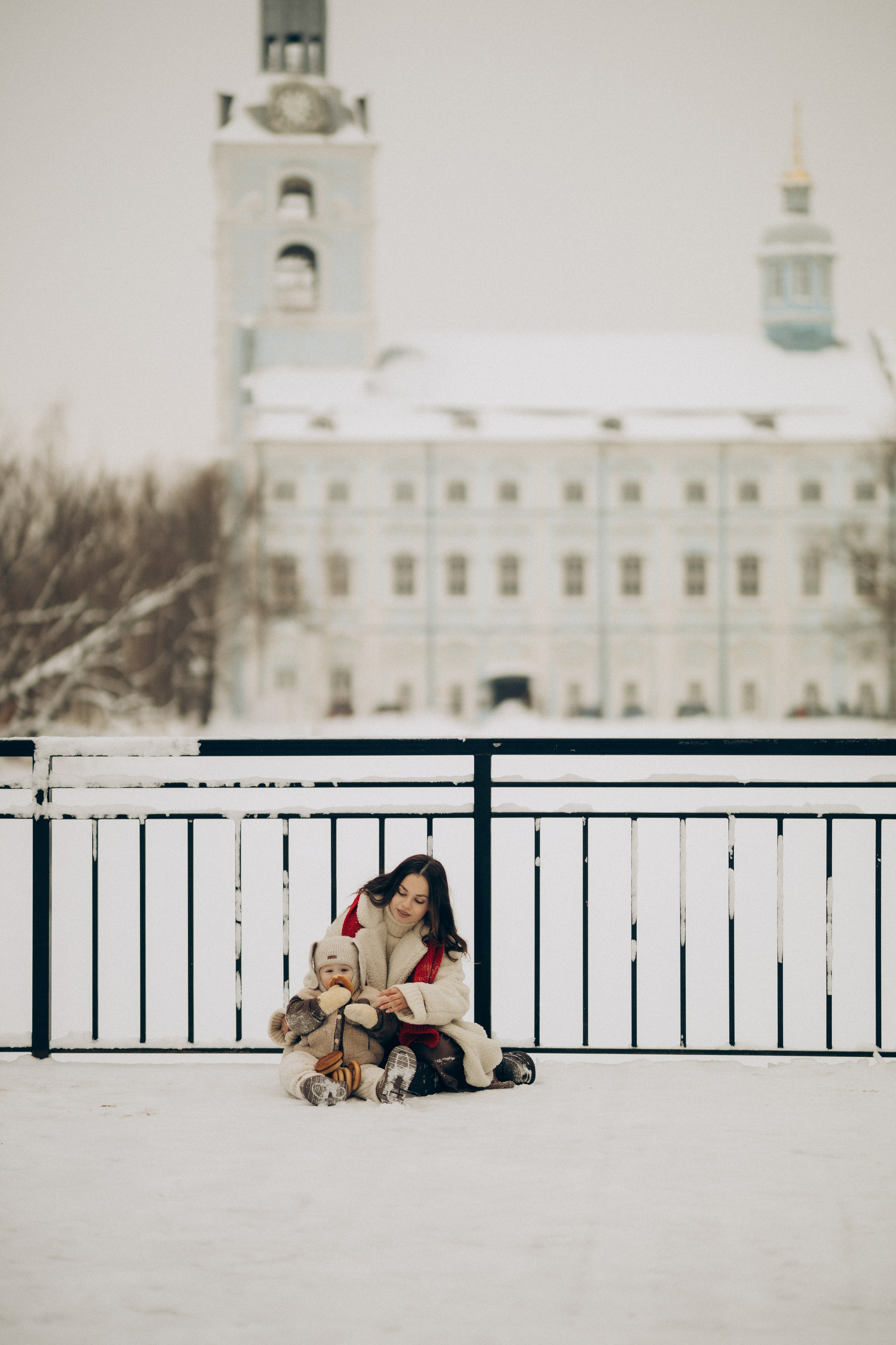 Зайка с баранками. Семейный фотограф Вероника Каюрова Ярославль