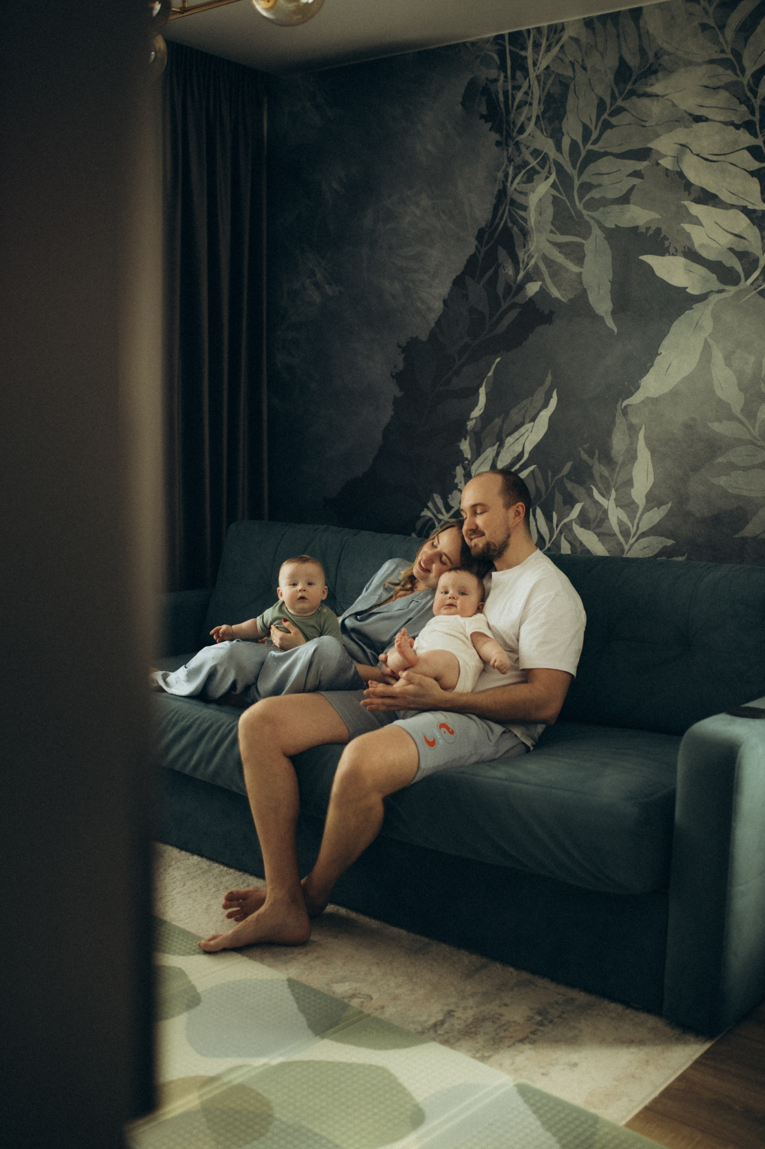 Алёна, Никита, Сашенька и Костик. Семейный фотограф Вероника Каюрова Ярославль