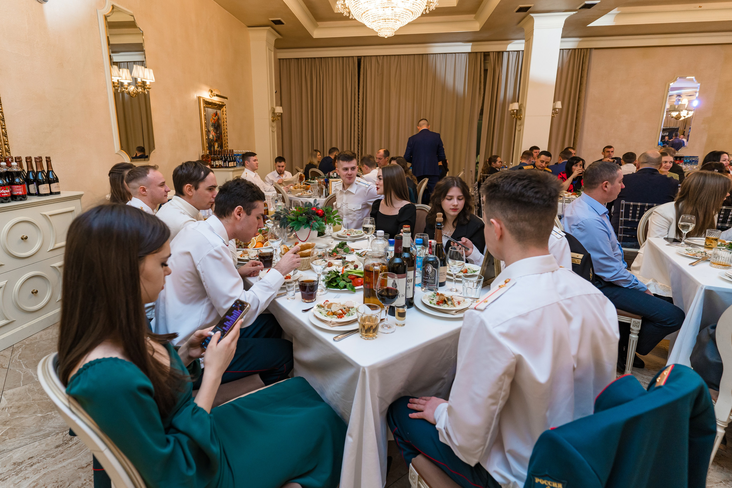 Фотосъемка выпуска военной академии и вручение дипломов